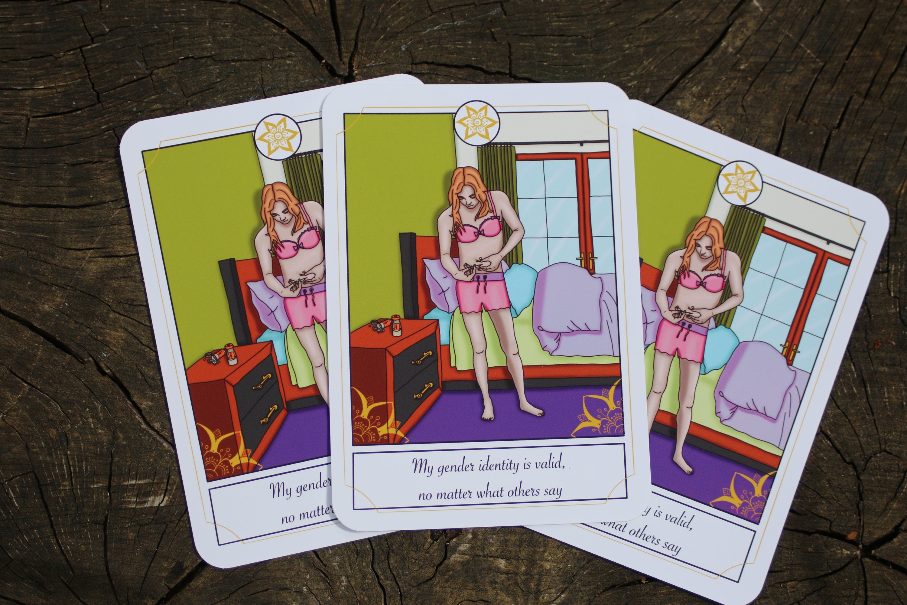 Gender affirmation cards set 2