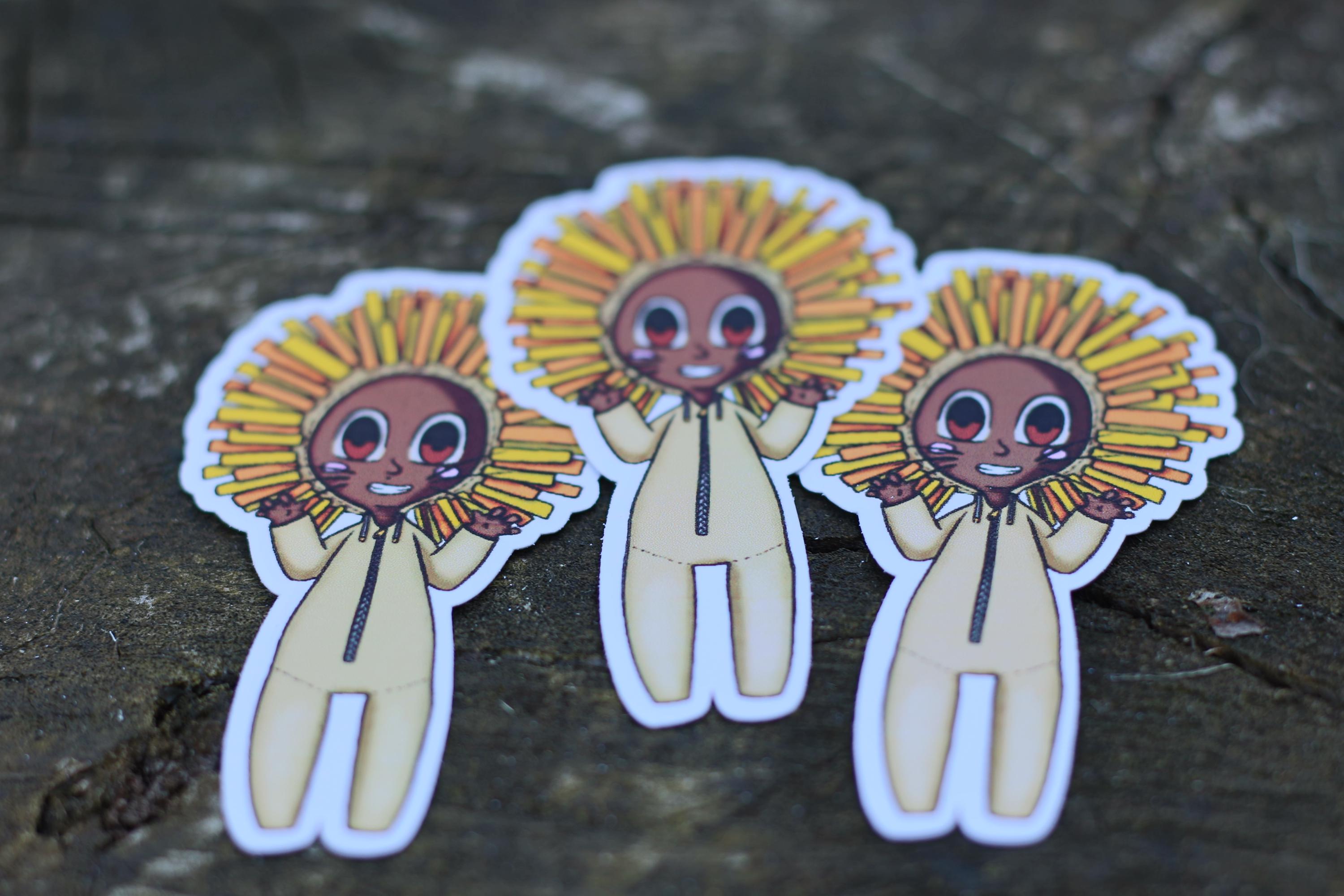 star sign constalation stickers Lion