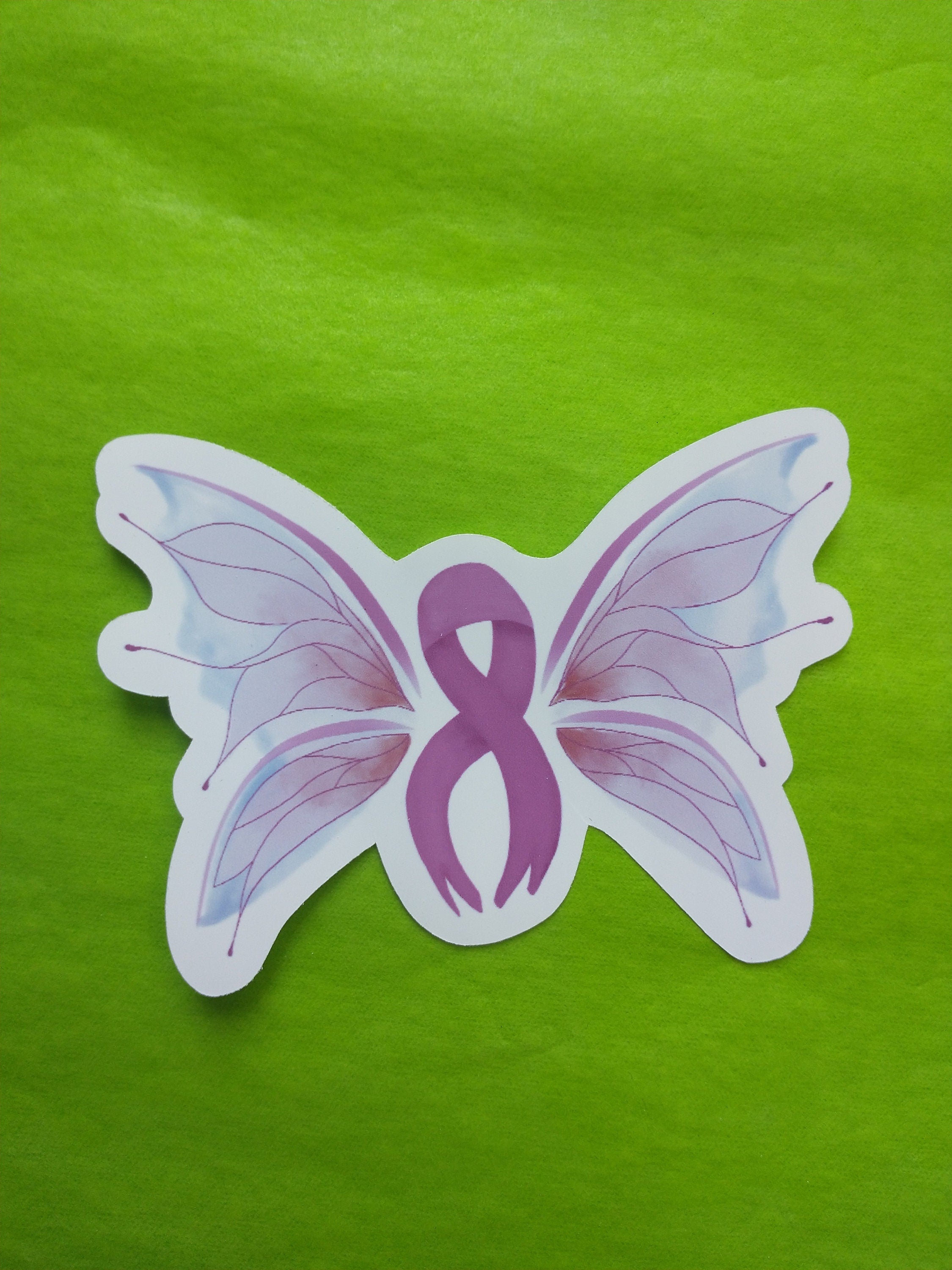 breast cancer suport vinyl sticker