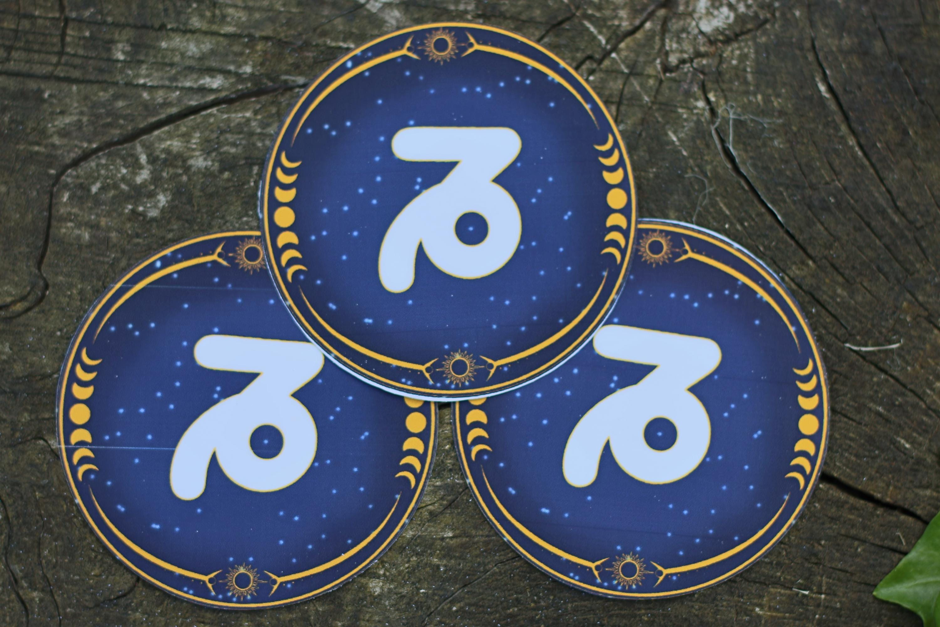 star sign constalation stickers capricorn