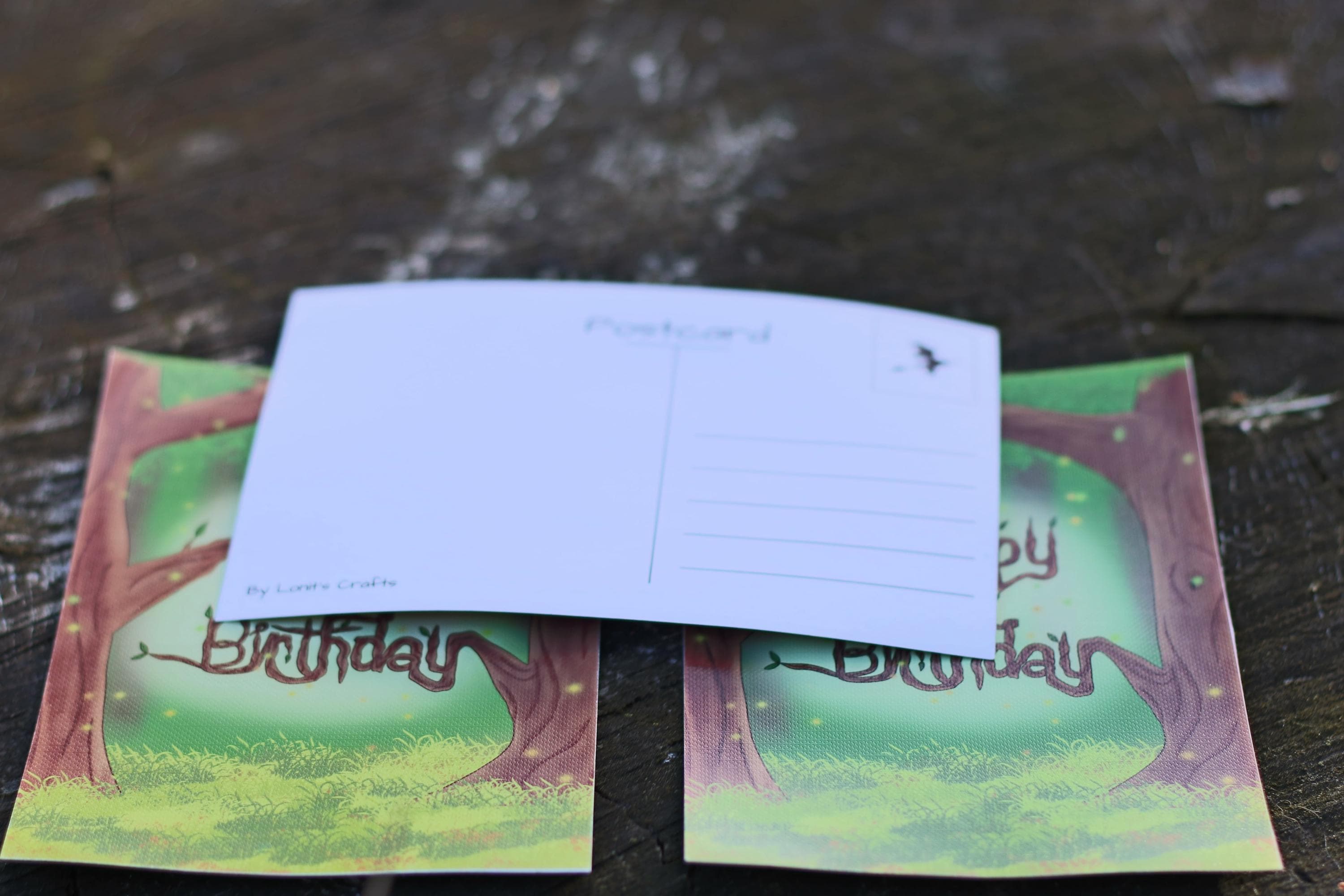 Birthday postcard