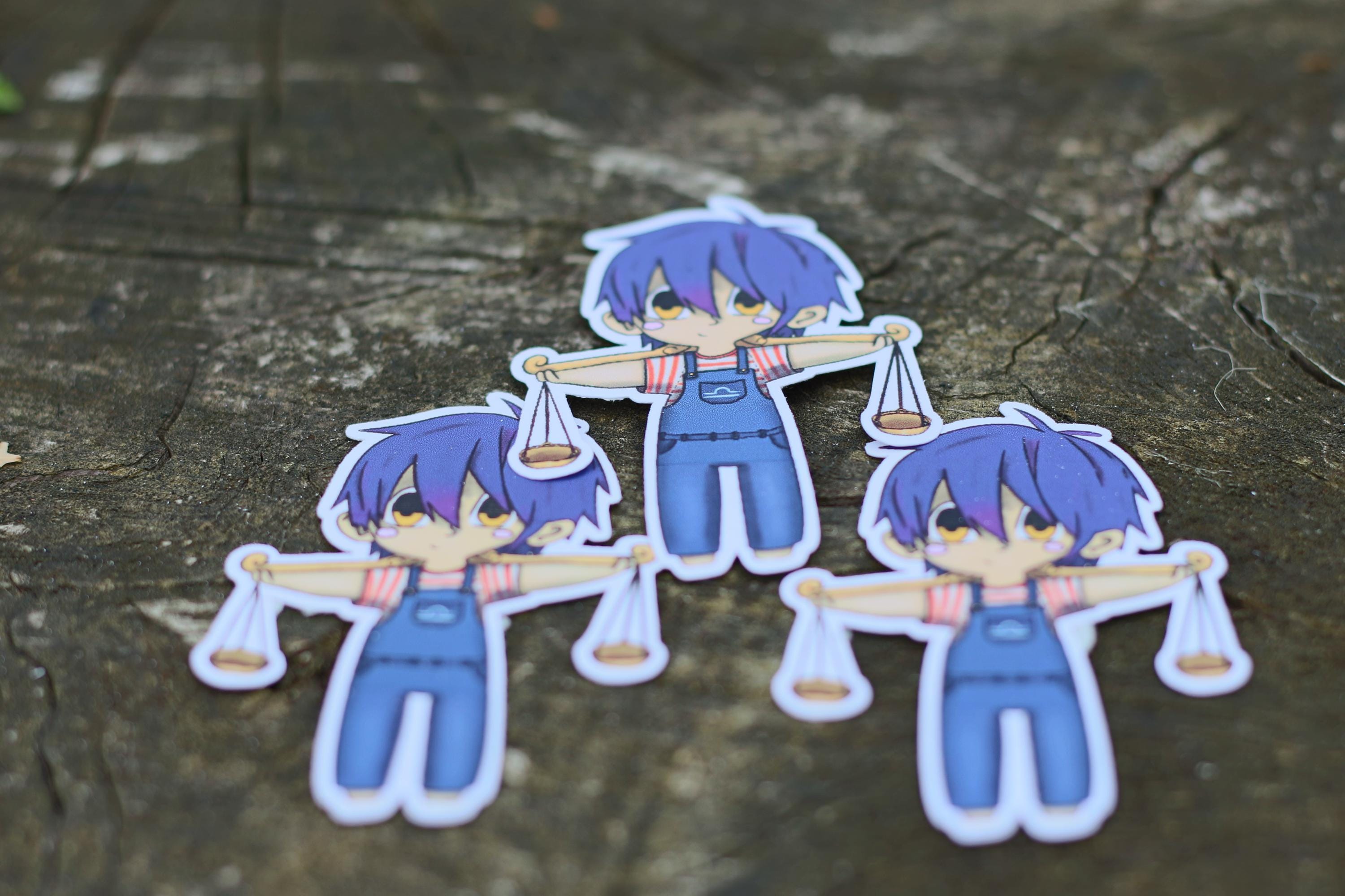 star sign constalation stickers libra