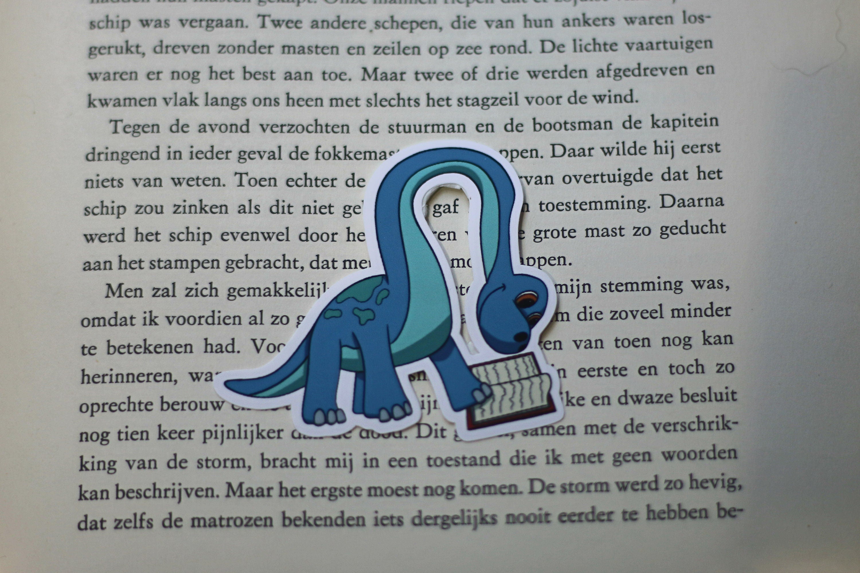 Reading dinosaurs stickers