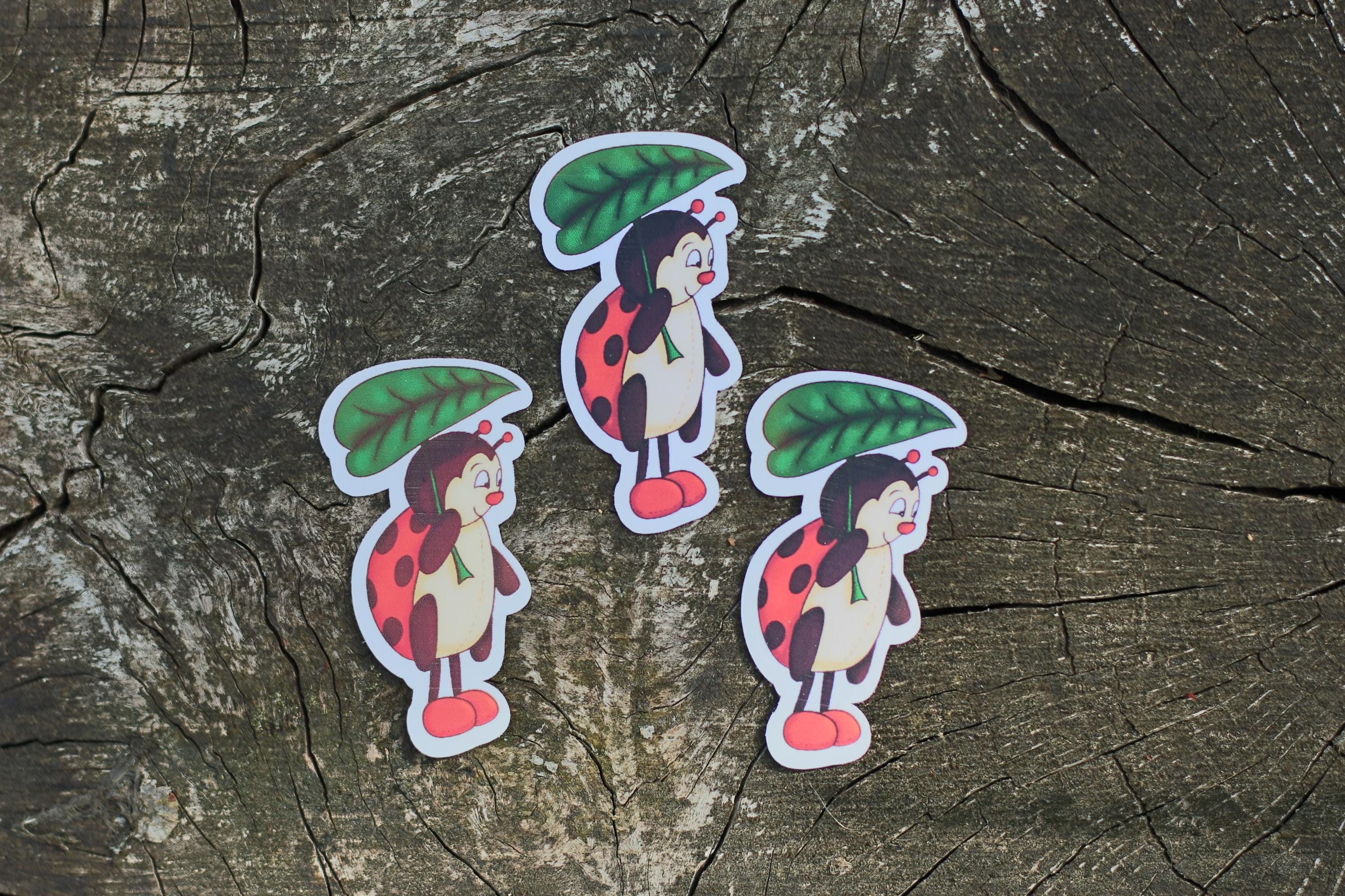 Ladybug vinyl sticker