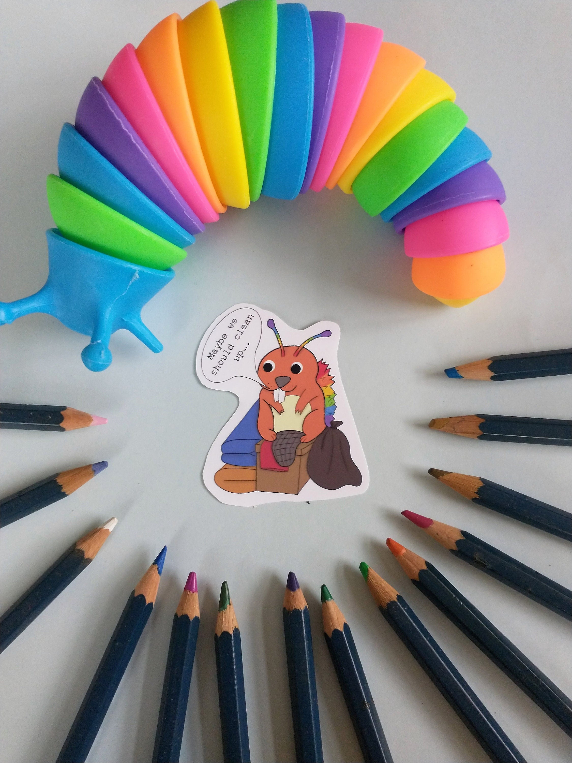 selfcare vinyl sticker bundel