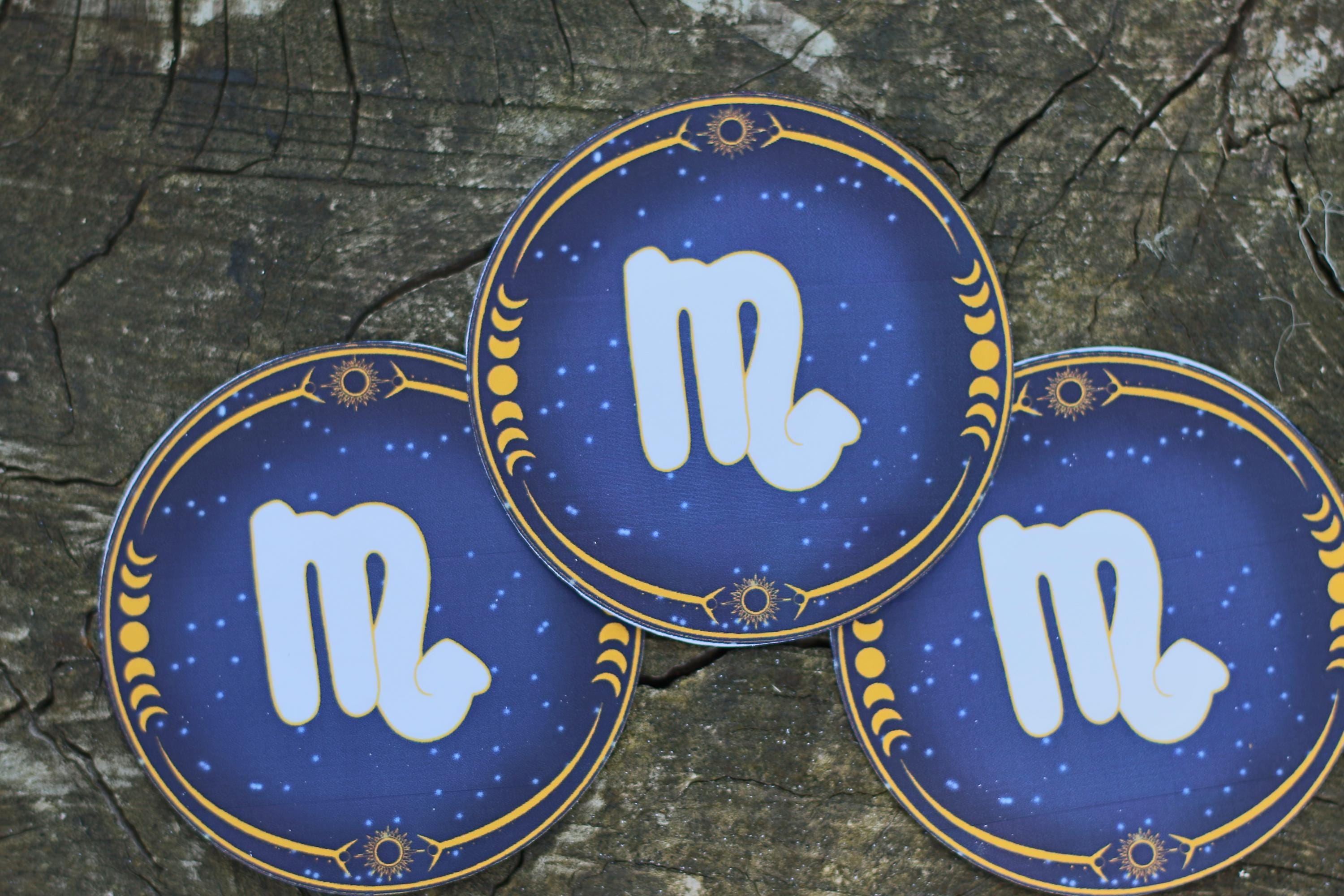 star sign constalation stickers scorpio