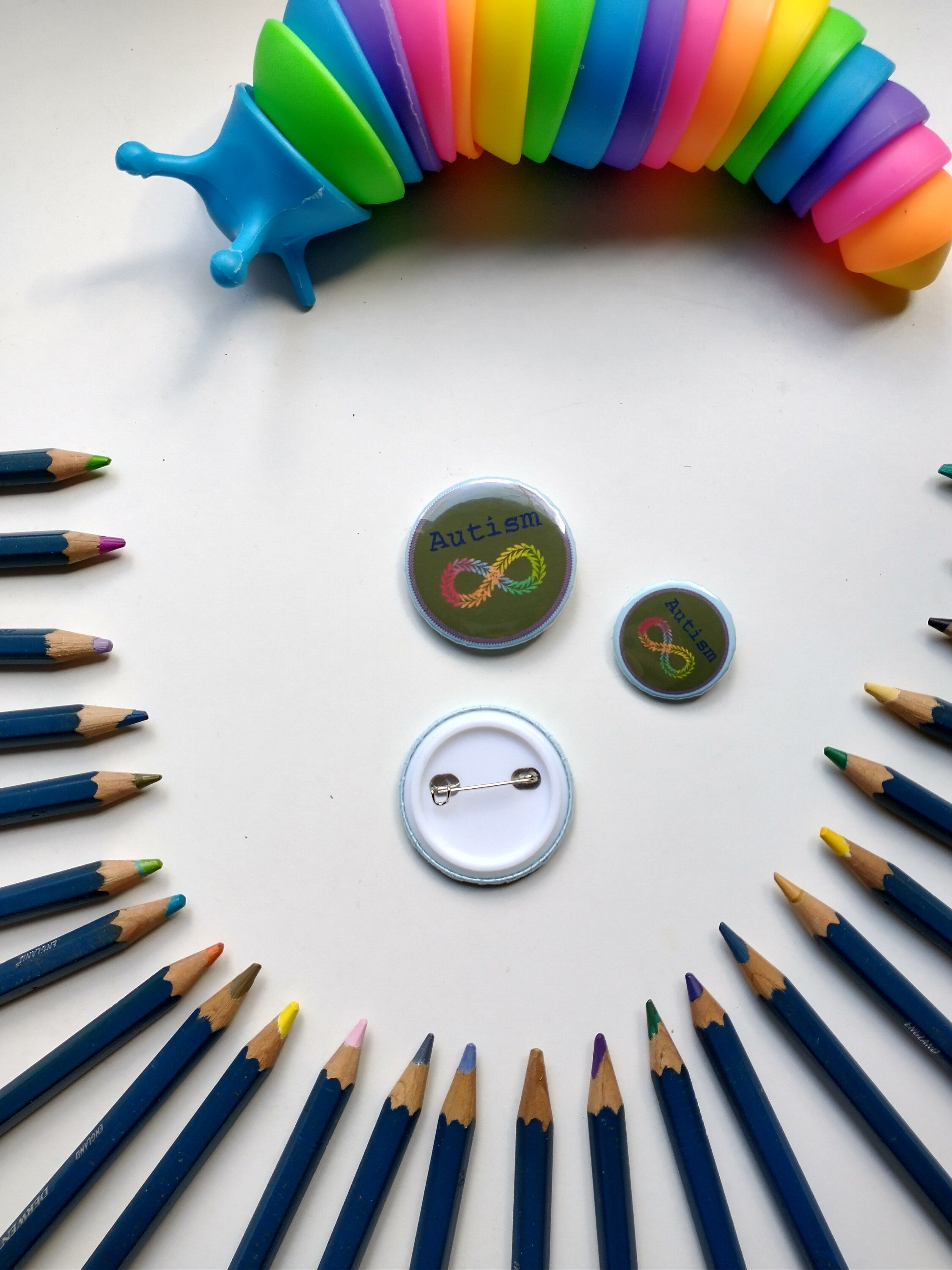 Autisme badge/speld