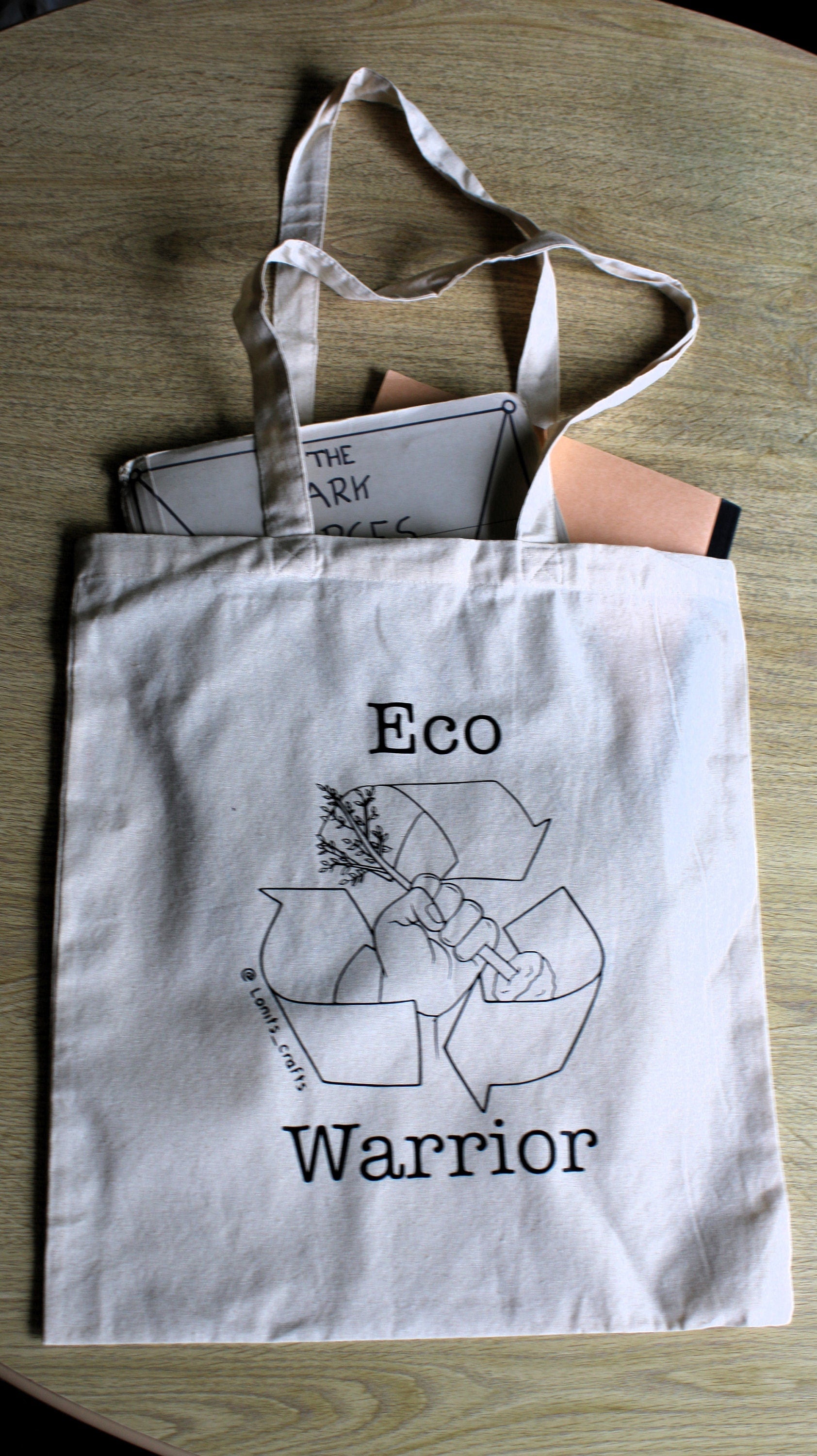 Tote bag eco warrior