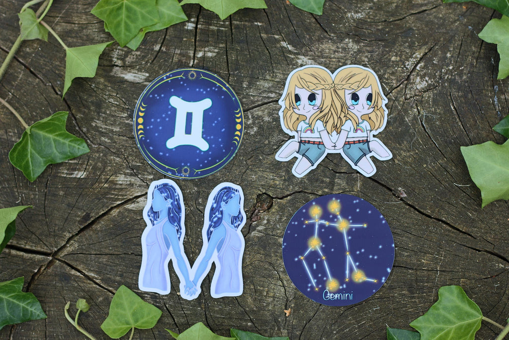 star sign constalation stickers gemini