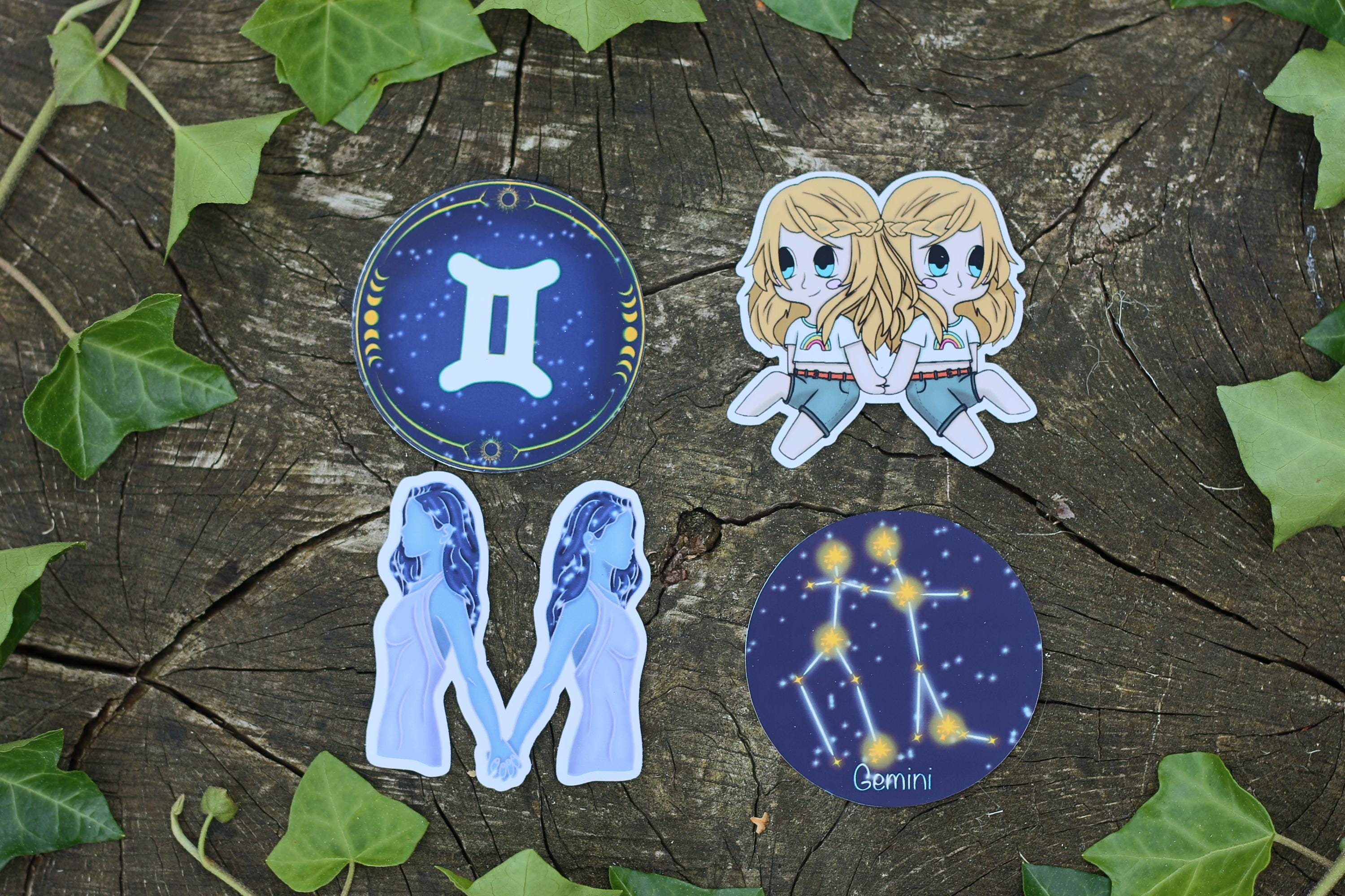 star sign constalation stickers gemini