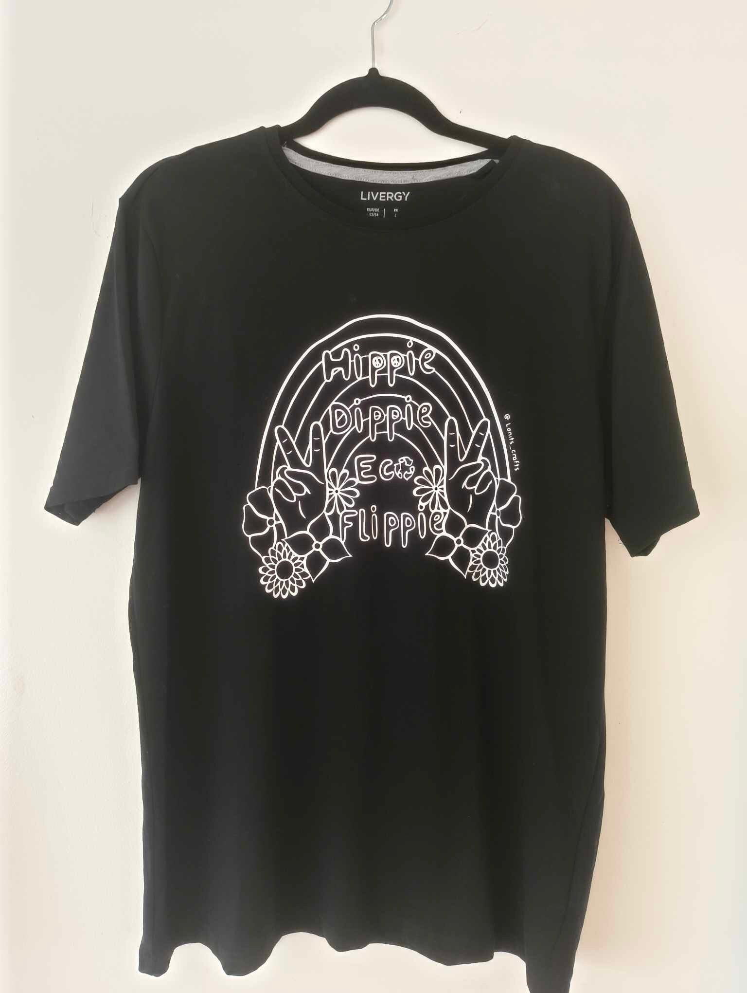 T-shirt hippie dippie eco flippie