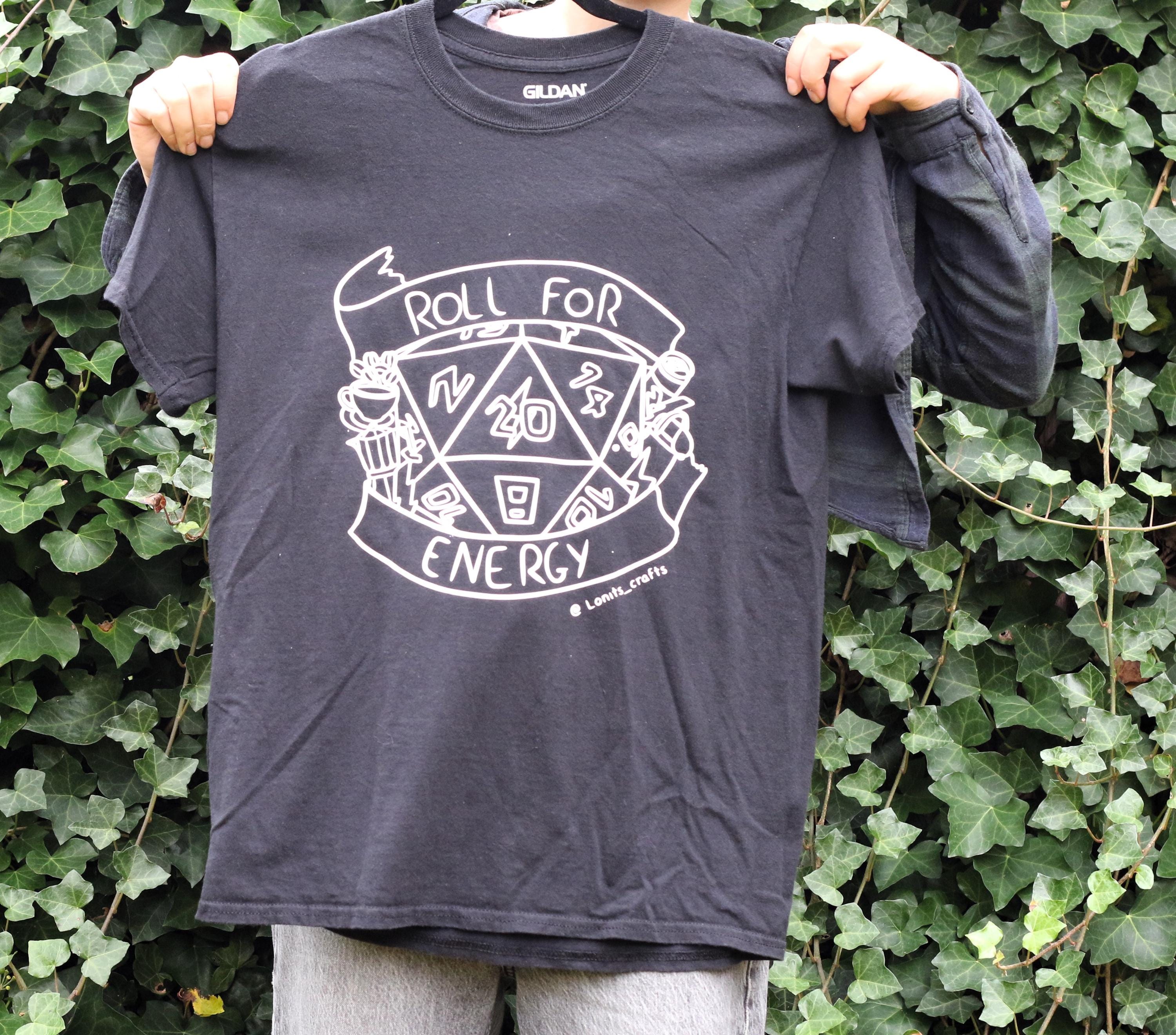 T-shirt roll for energy natural 1 or 20