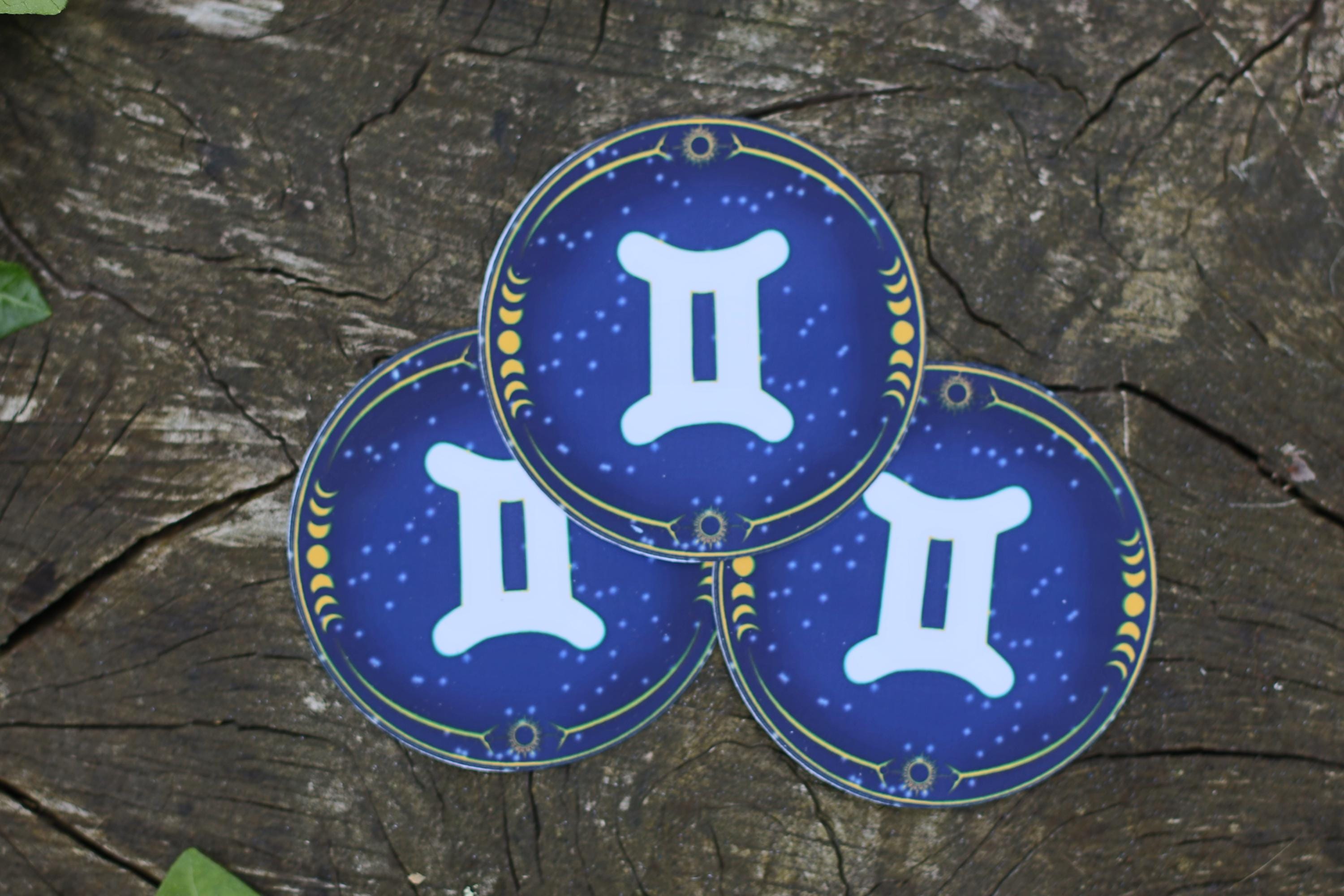 star sign constalation stickers gemini