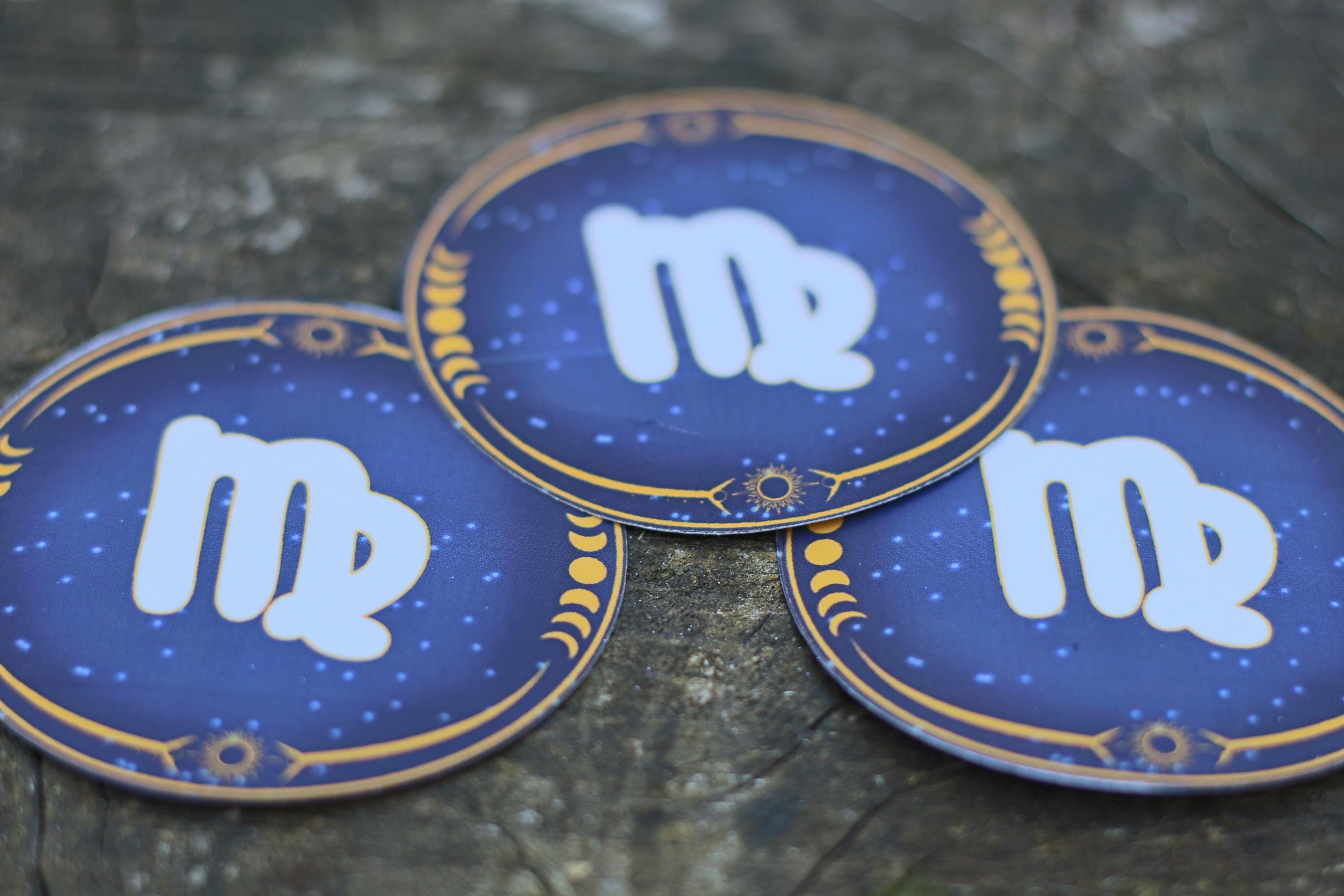 star sign constalation stickers virgo