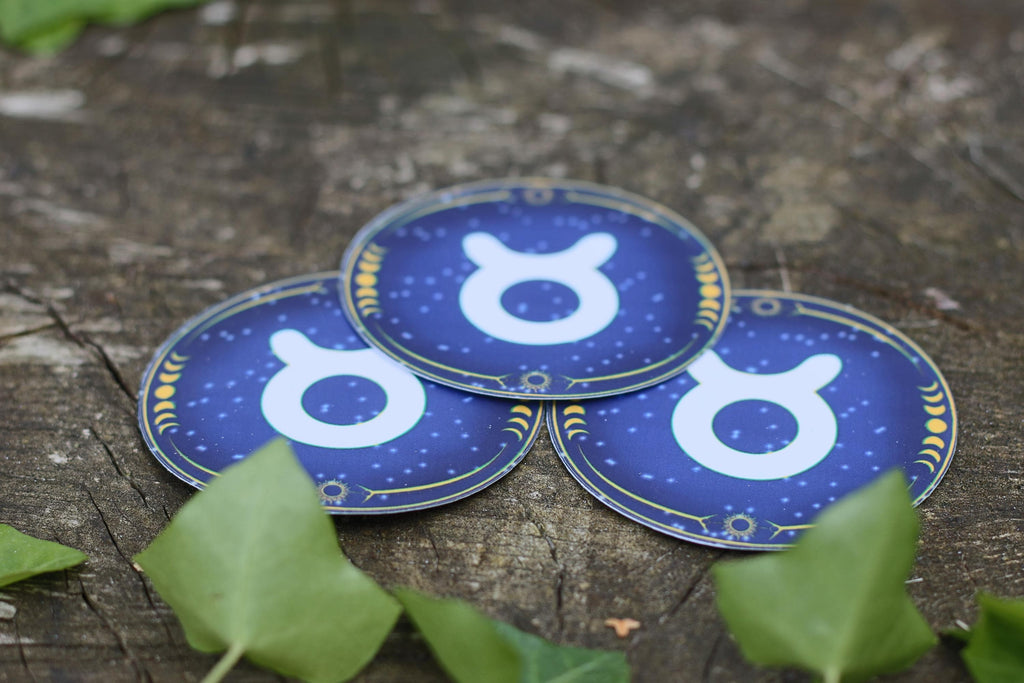 star sign constalation stickers taurus