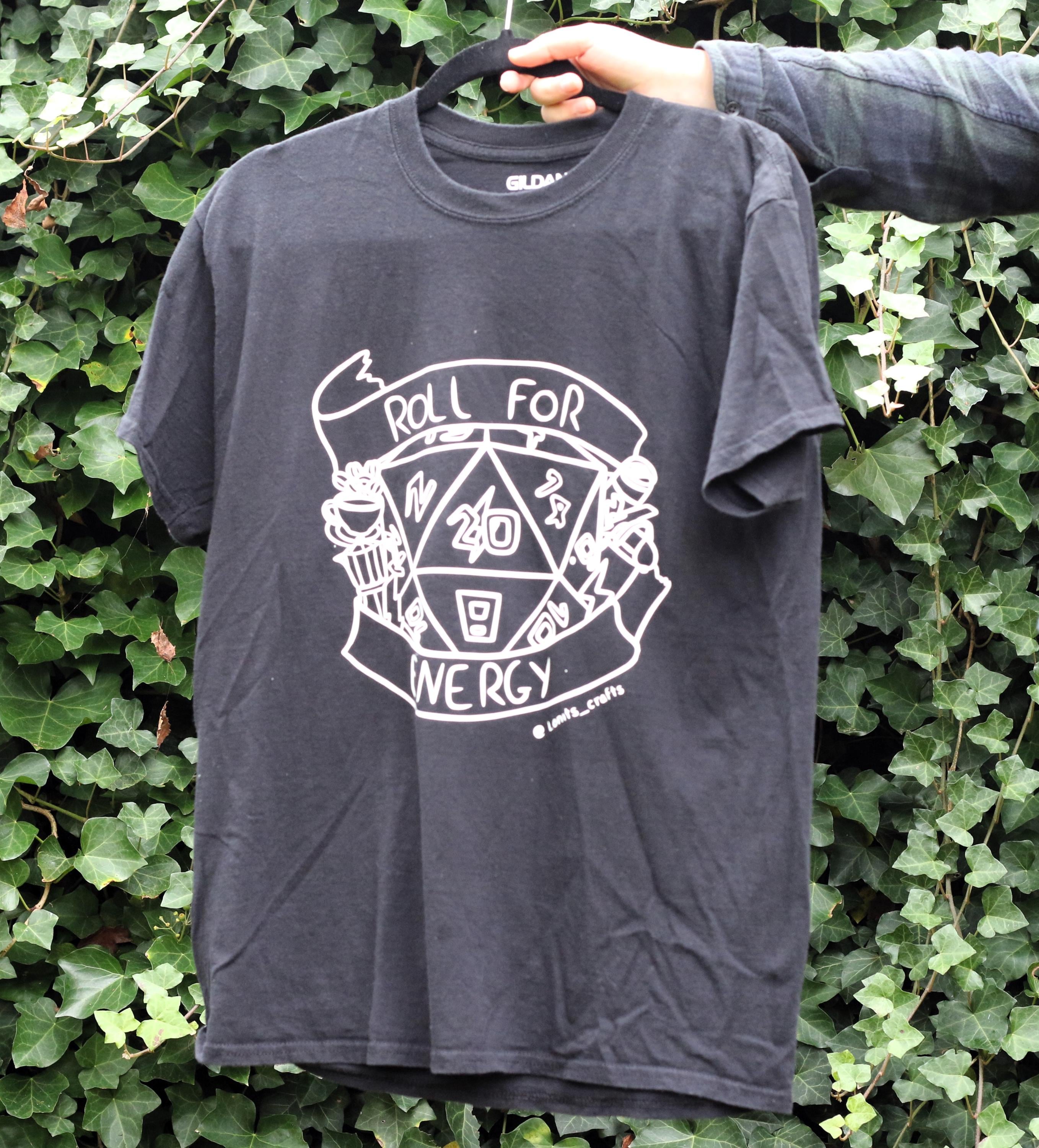 T-shirt roll for energy natural 1 or 20