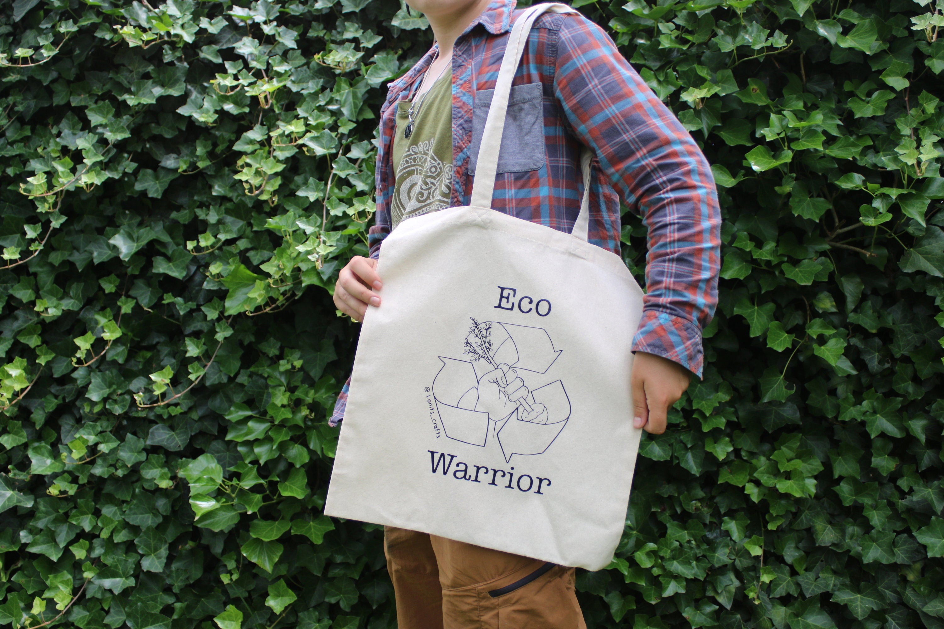 Tote bag eco warrior
