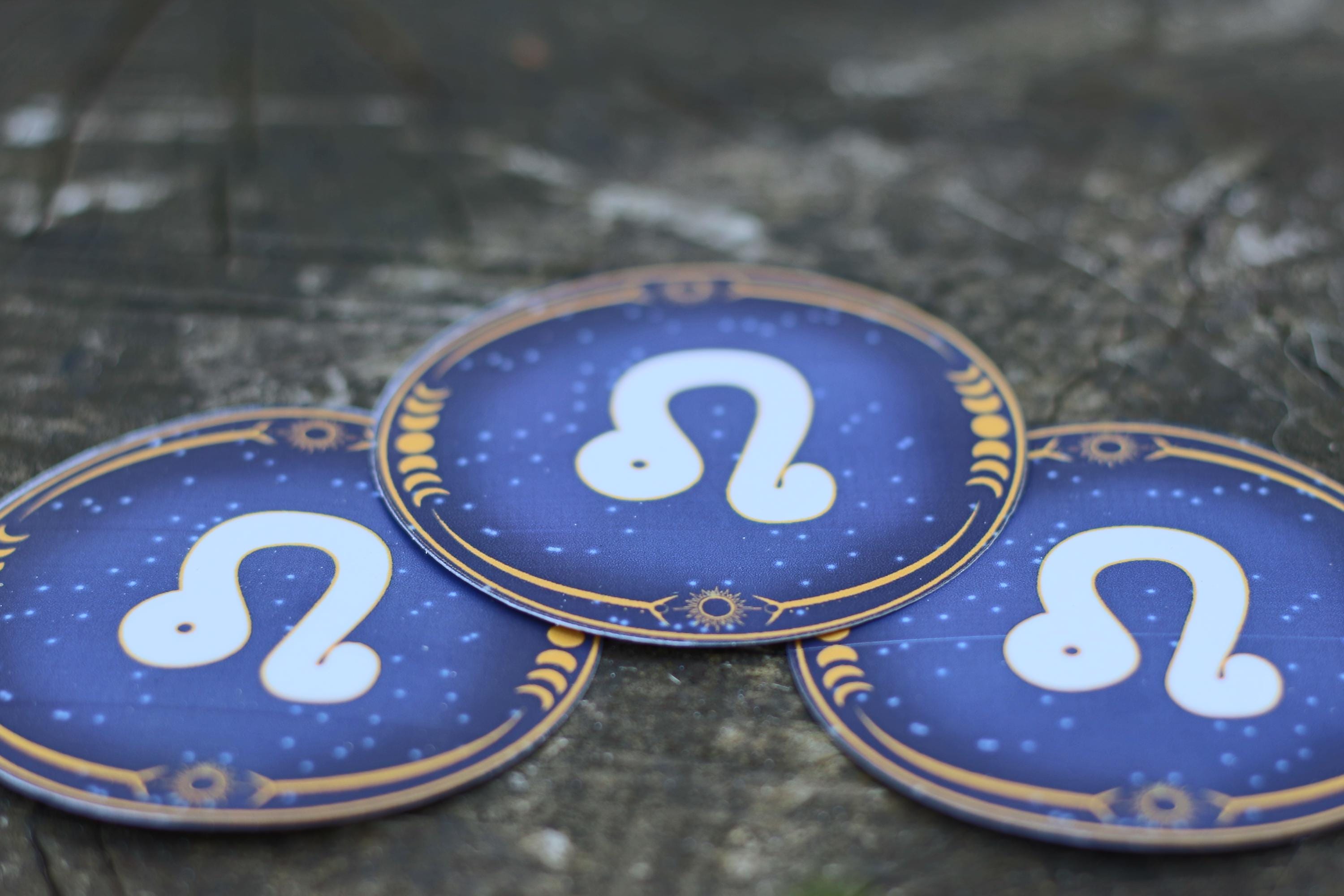 star sign constalation stickers Lion