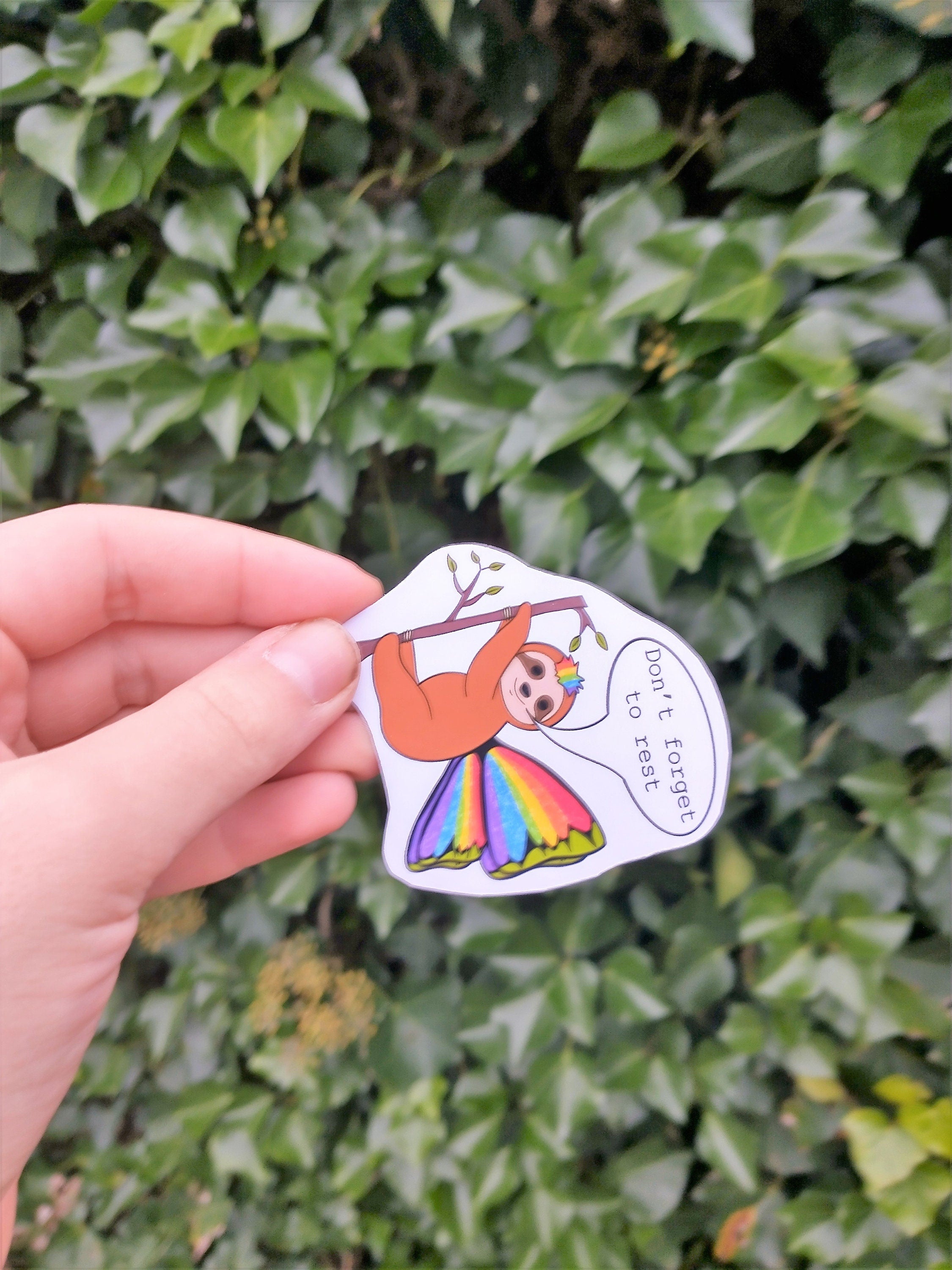 Selfcare magnet clean up beaver, brush your teeth shark and do dishes otter