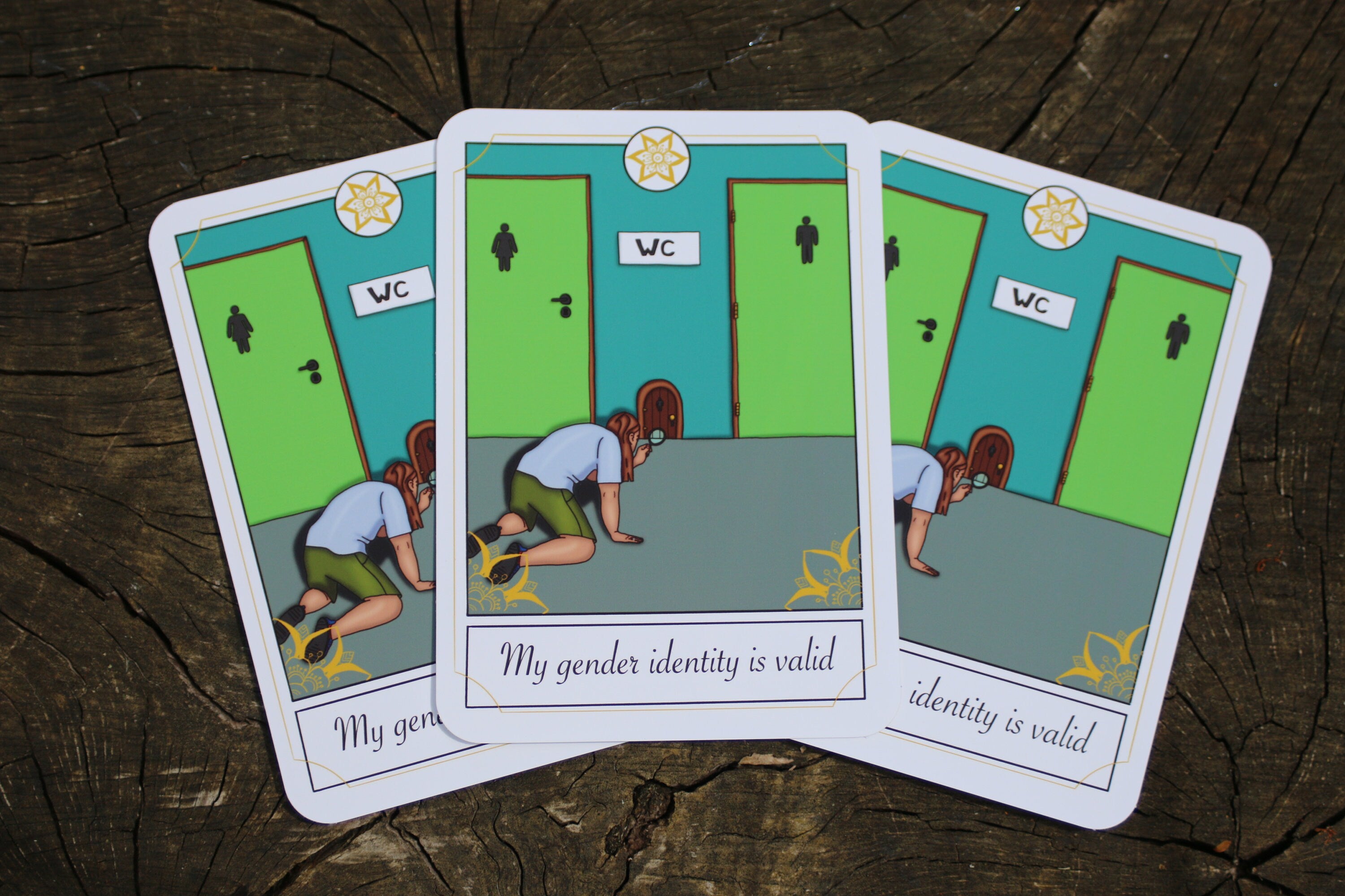 Gender affirmation cards set 2