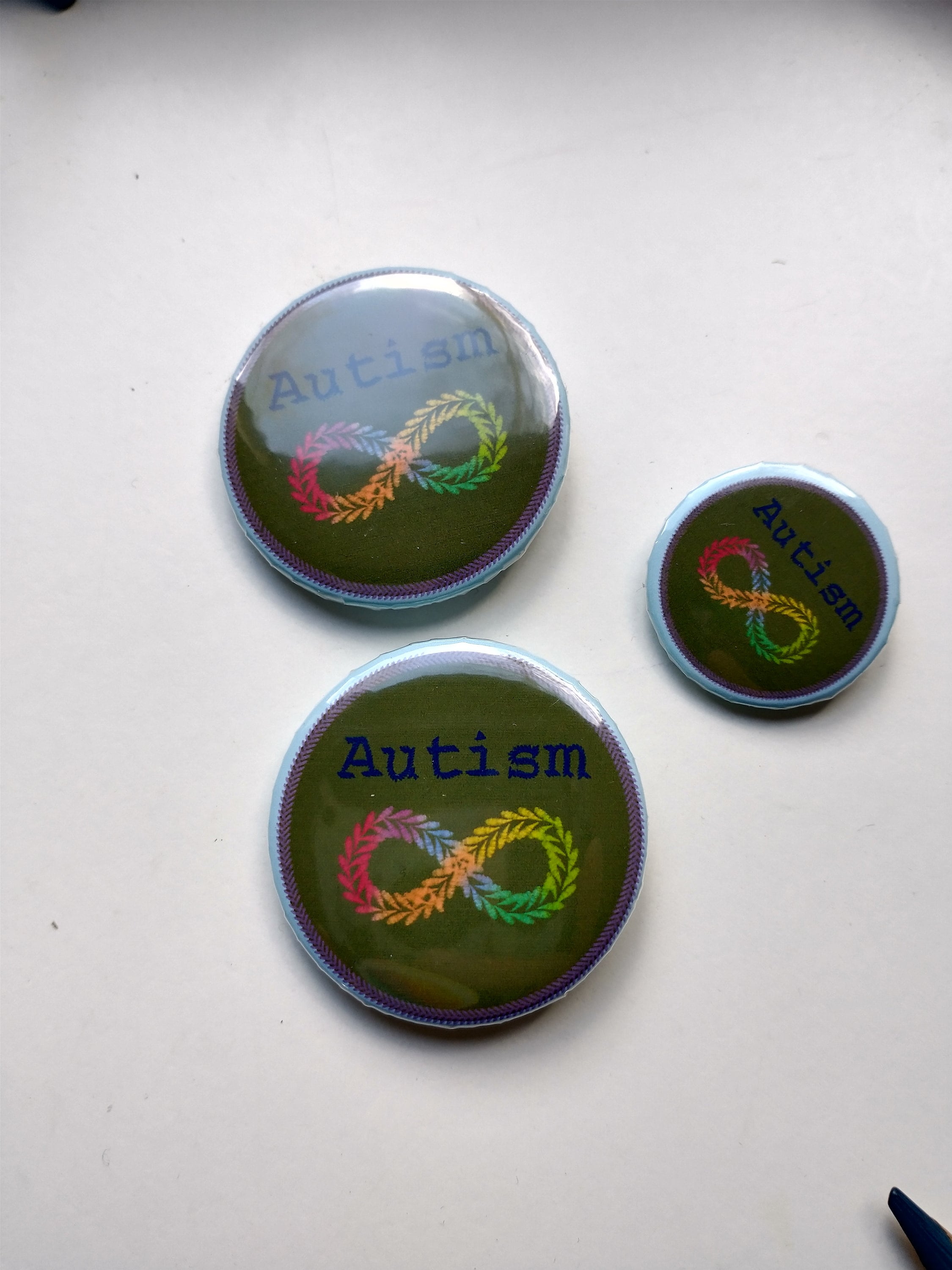 Autisme badge/speld
