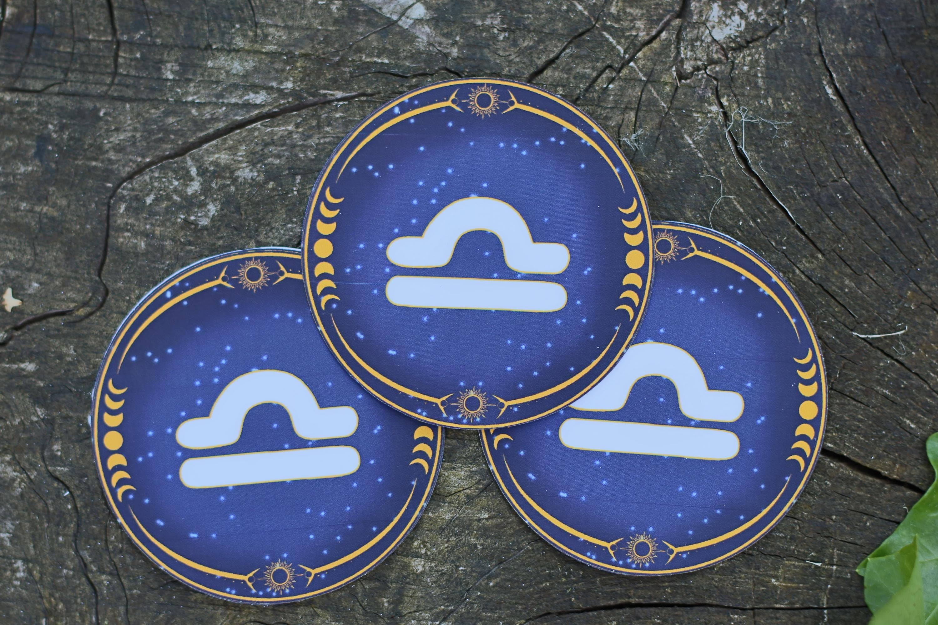 star sign constalation stickers libra