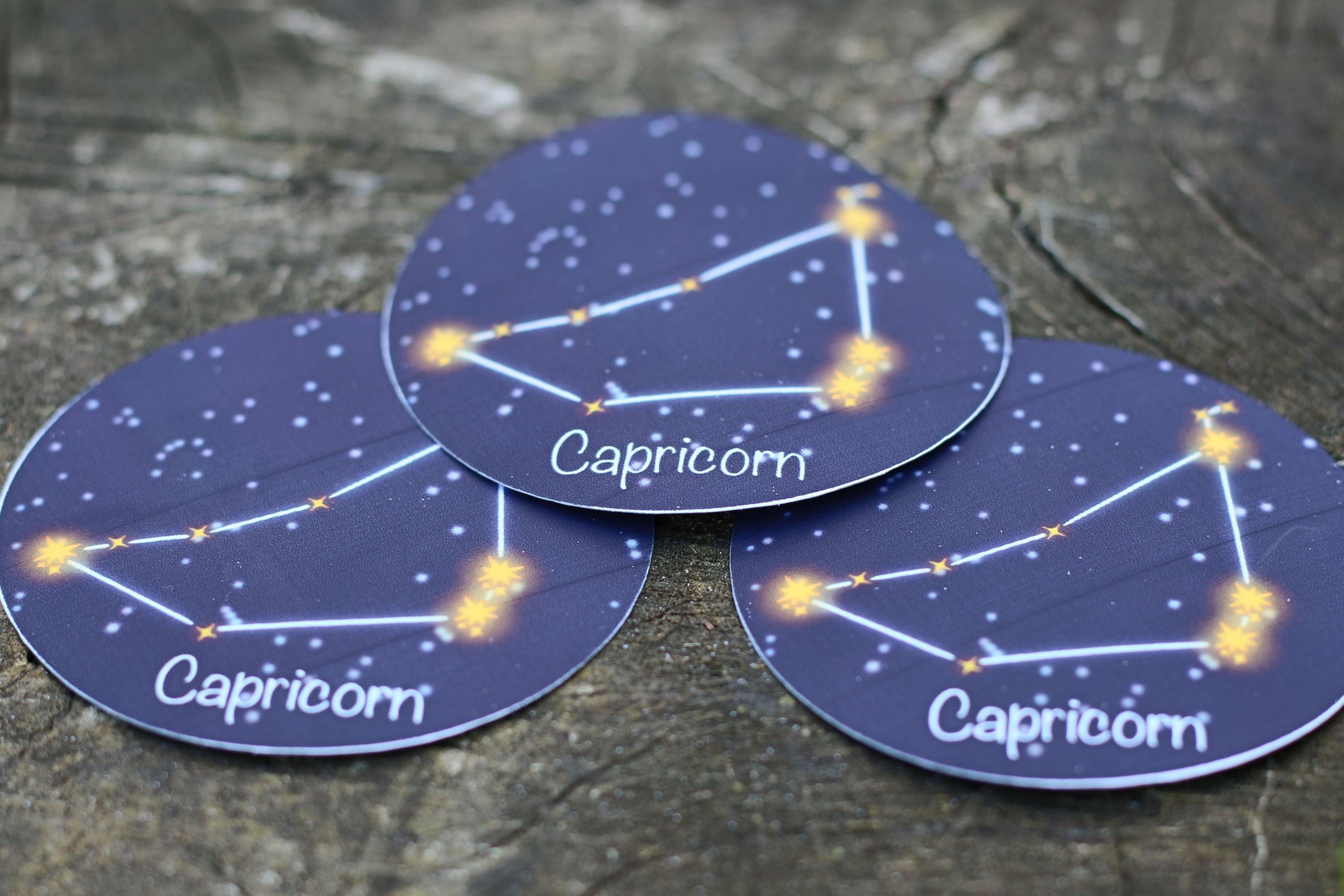 star sign constalation stickers capricorn