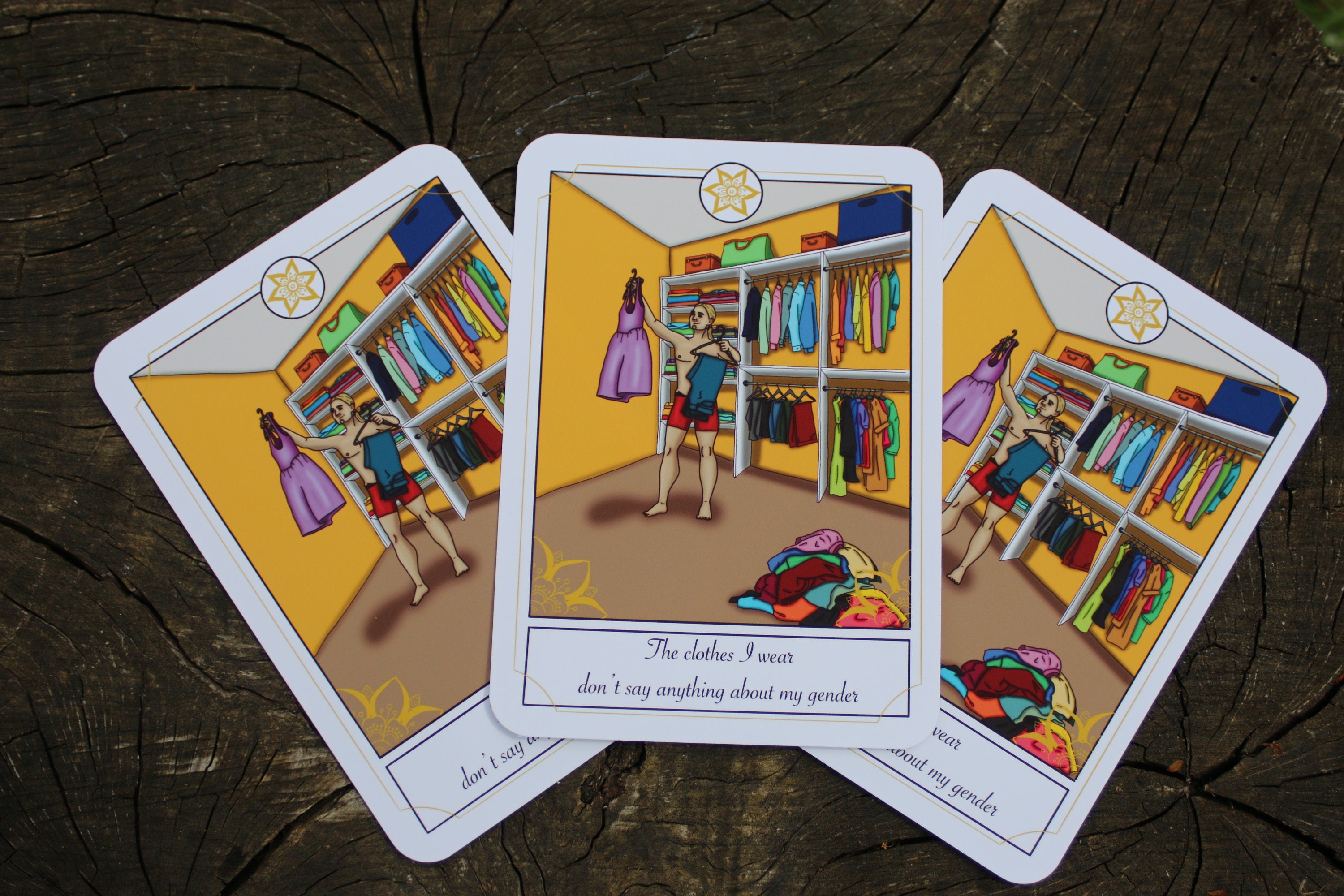 Gender affirmation cards set 1