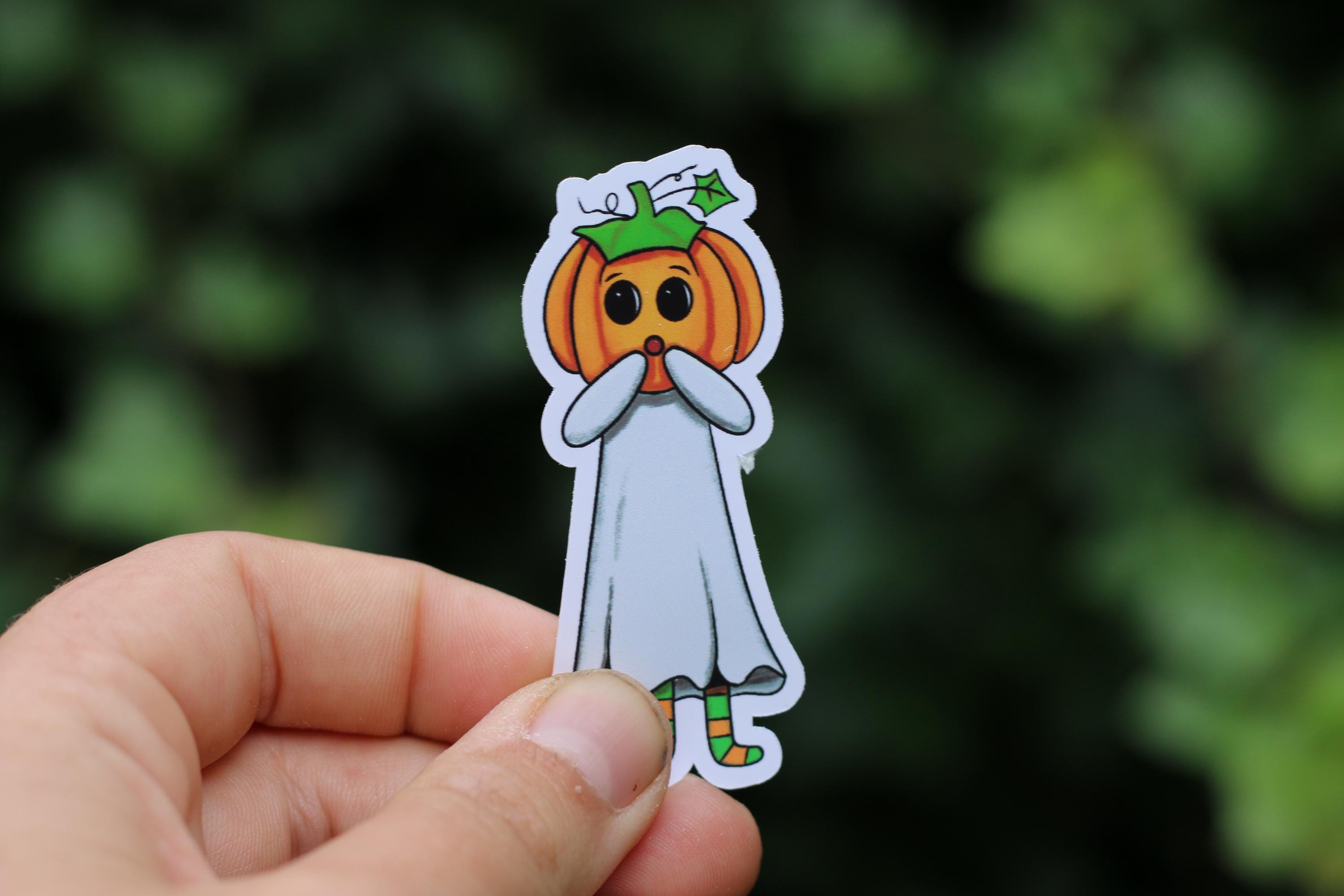 cute spooky pumkin ghosts
