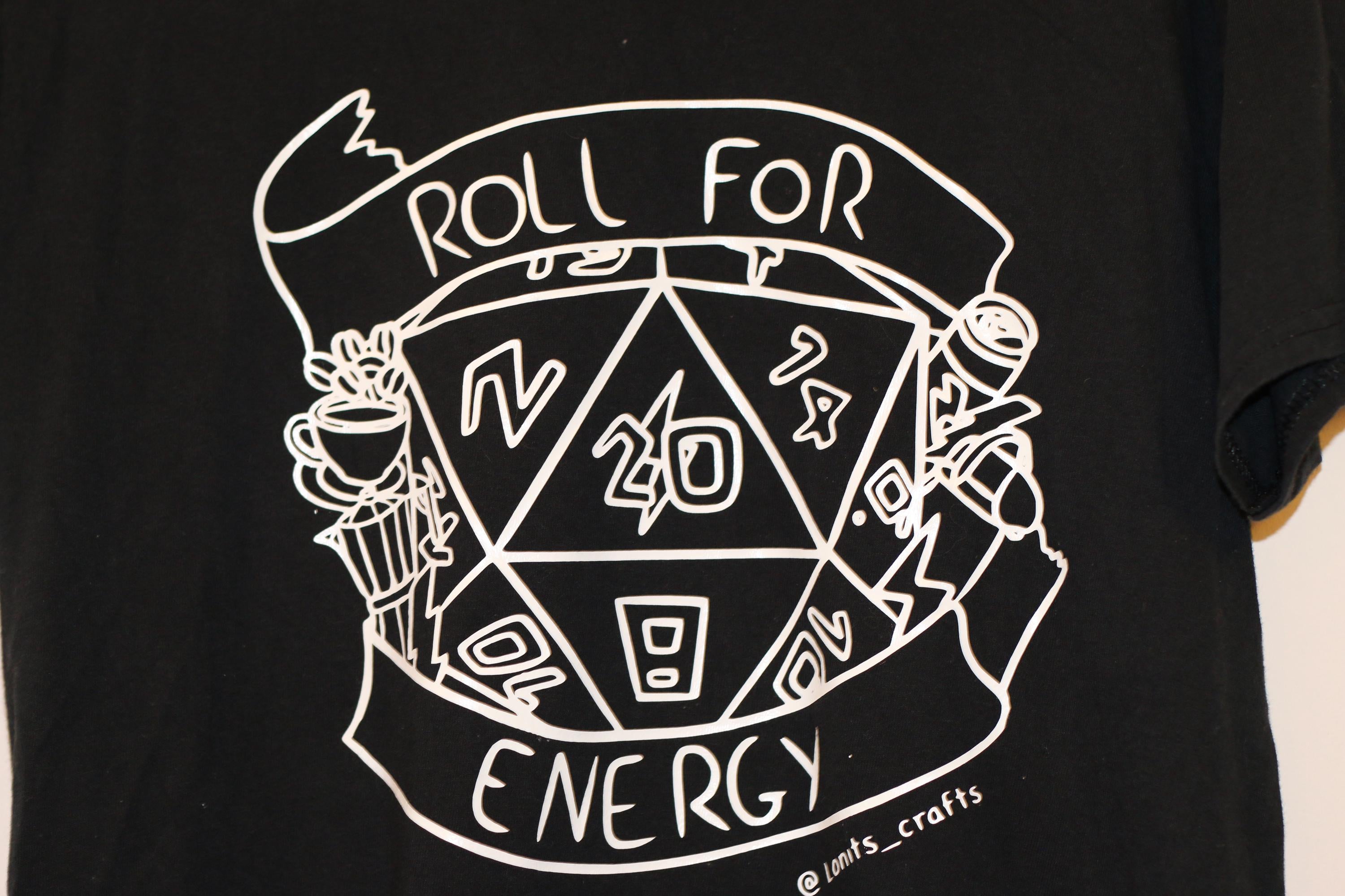 T-shirt roll for energy natural 1 or 20