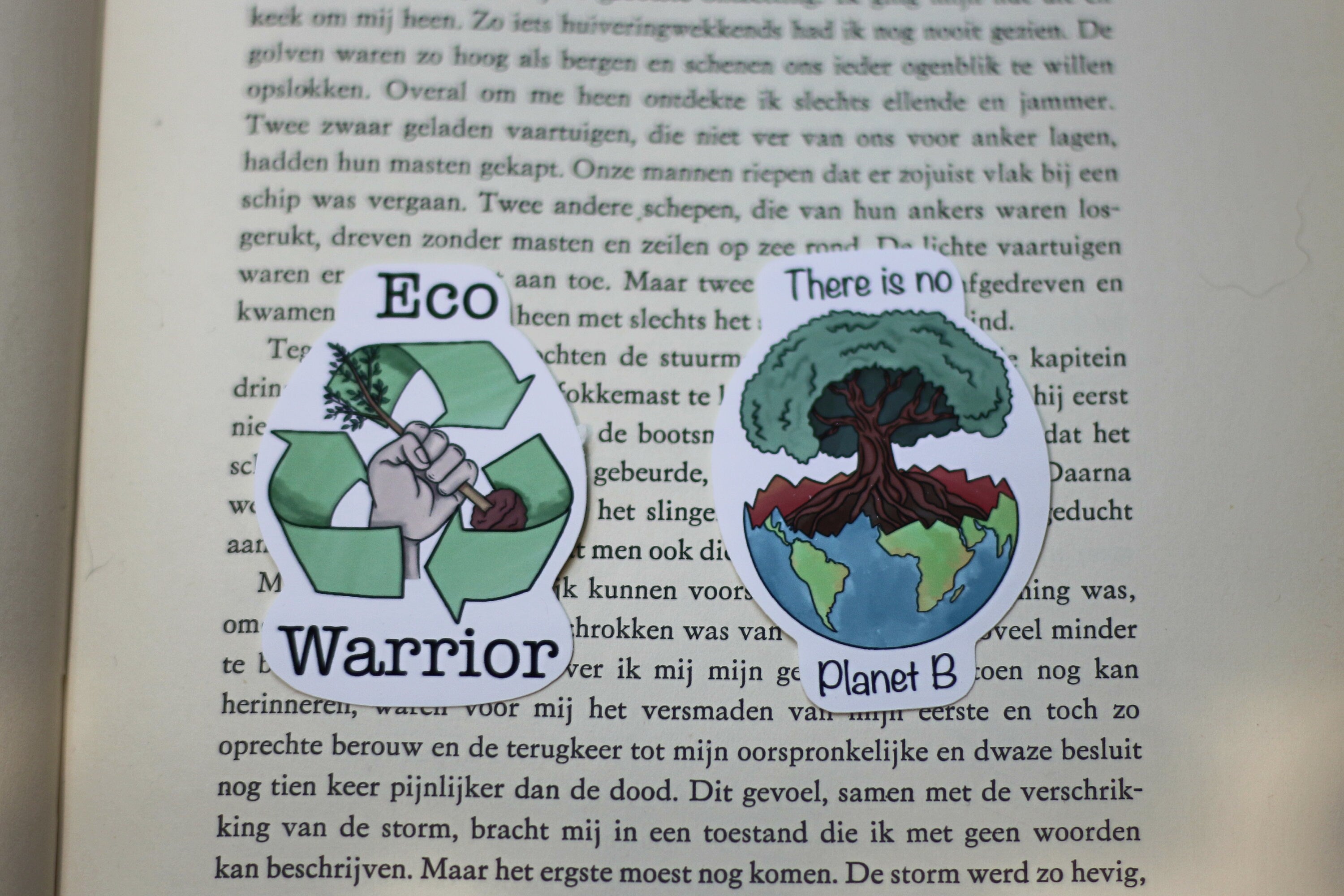 environmental activist stickers / magnet