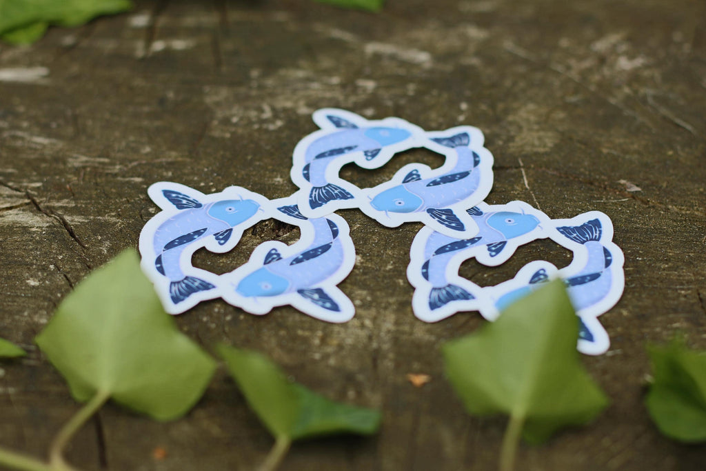 star sign constalation stickers pisces