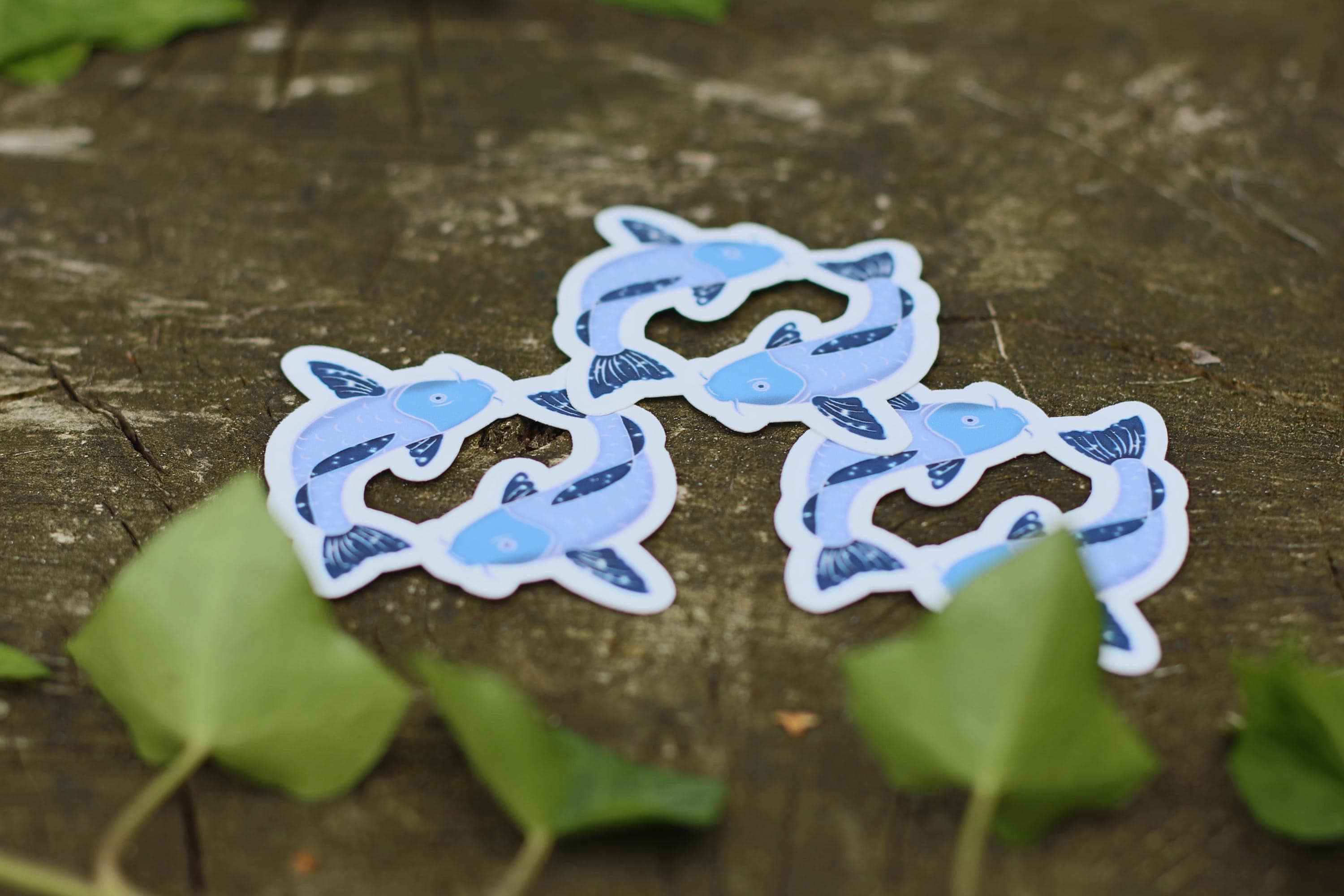 star sign constalation stickers pisces
