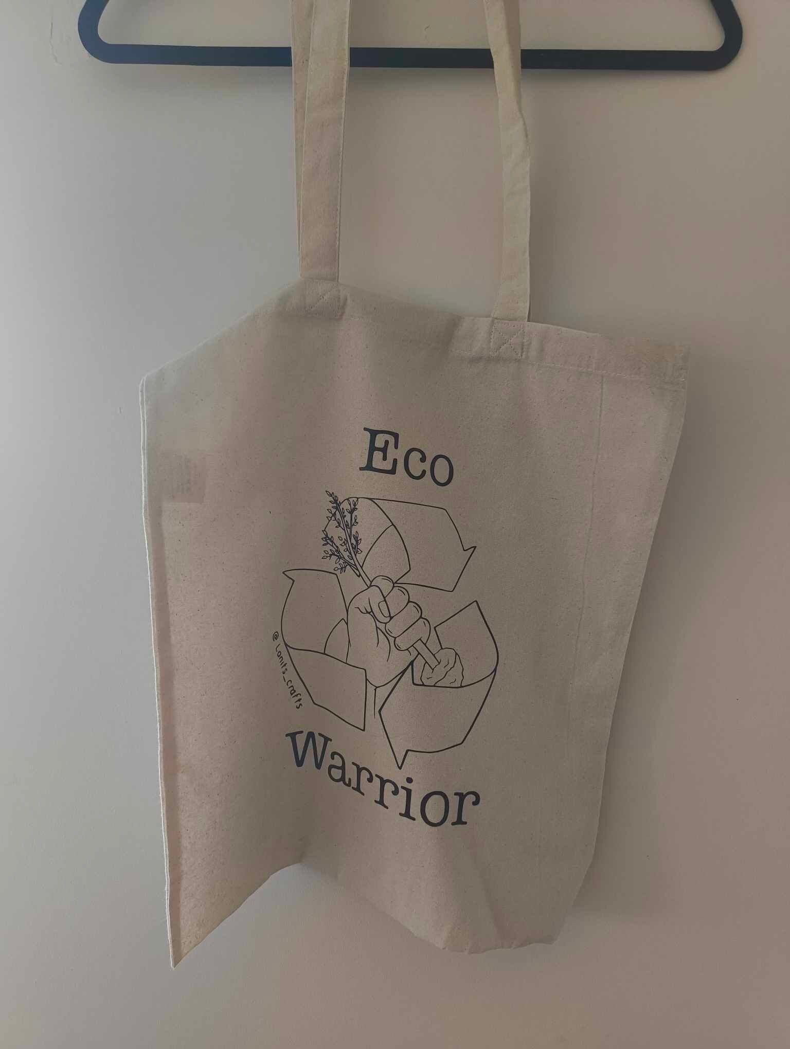 Tote bag eco warrior
