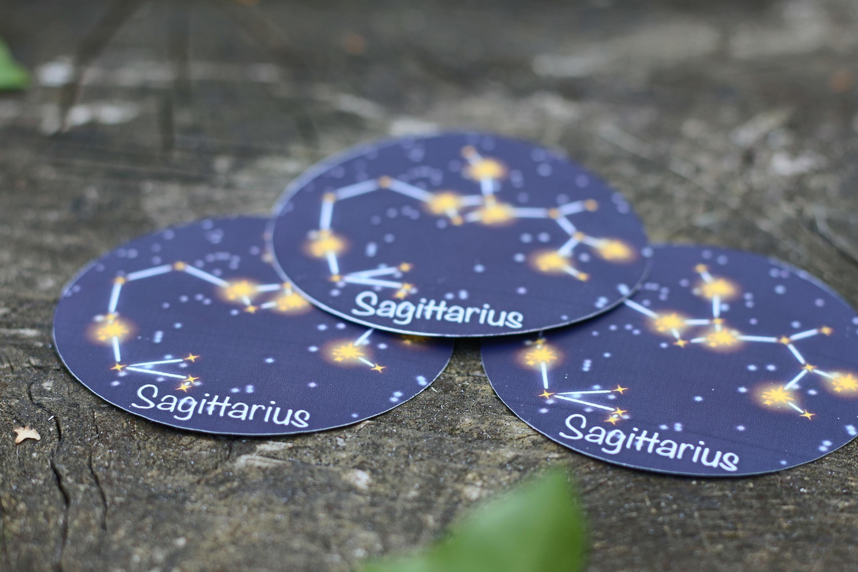 star sign constalation stickers sagitarius
