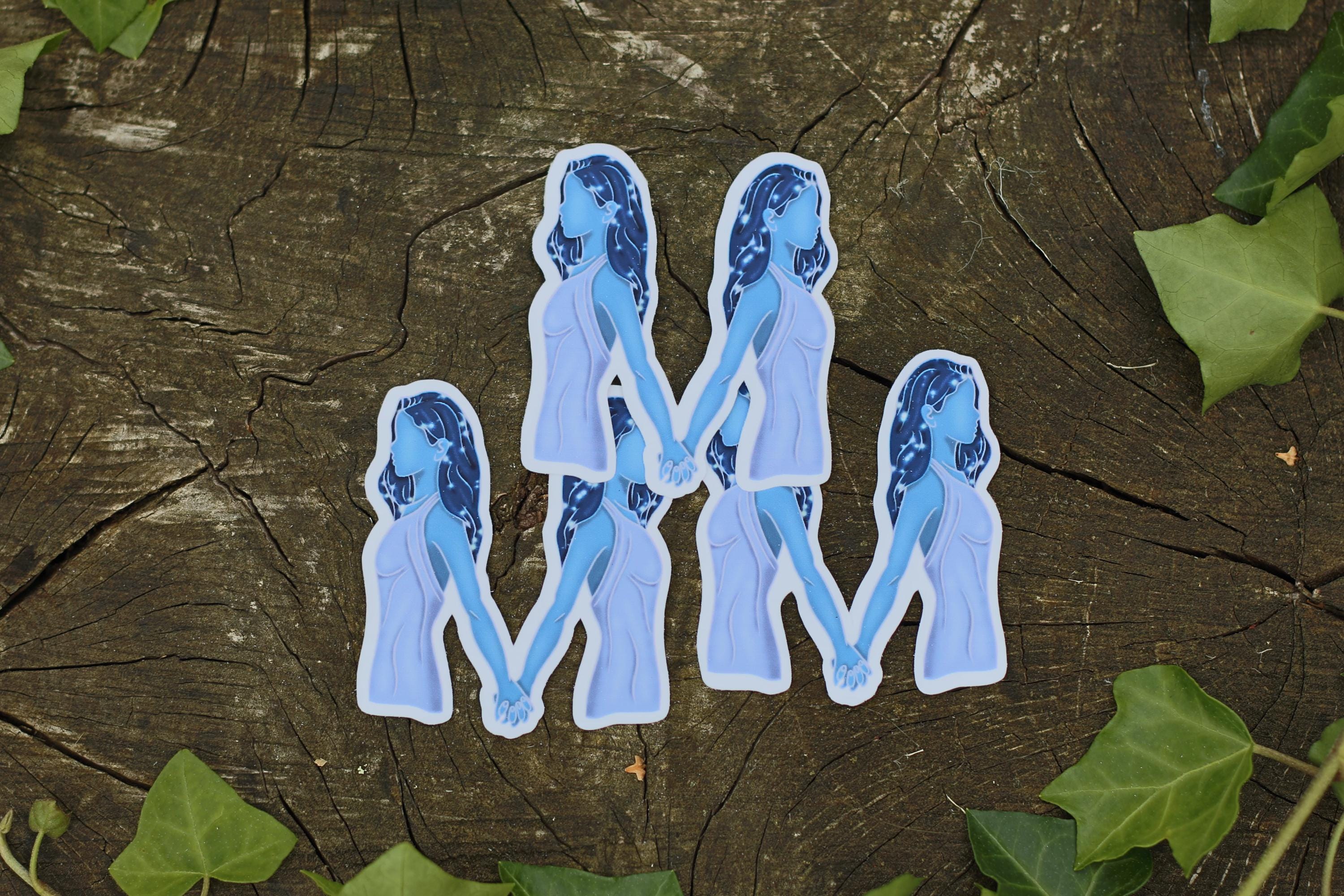 star sign constalation stickers gemini