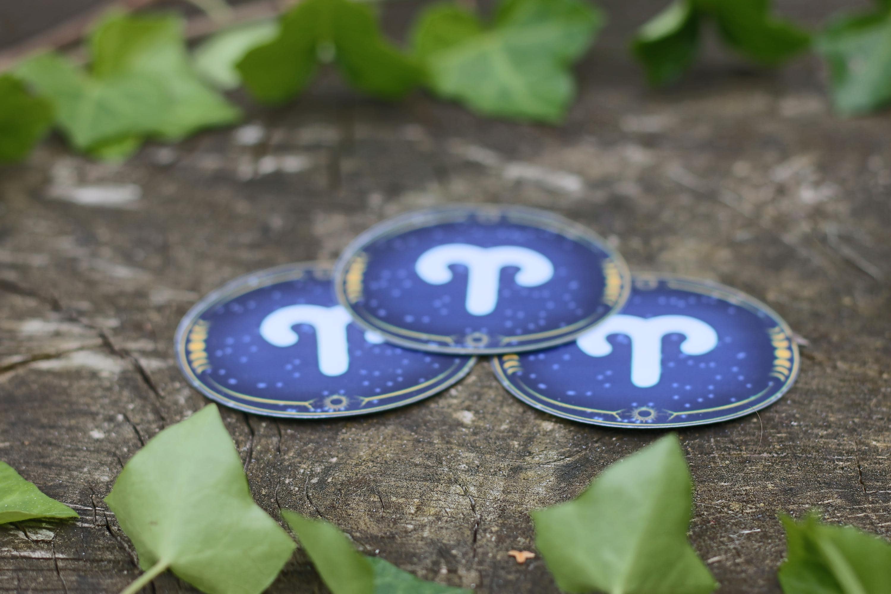 star sign constalation stickers aries