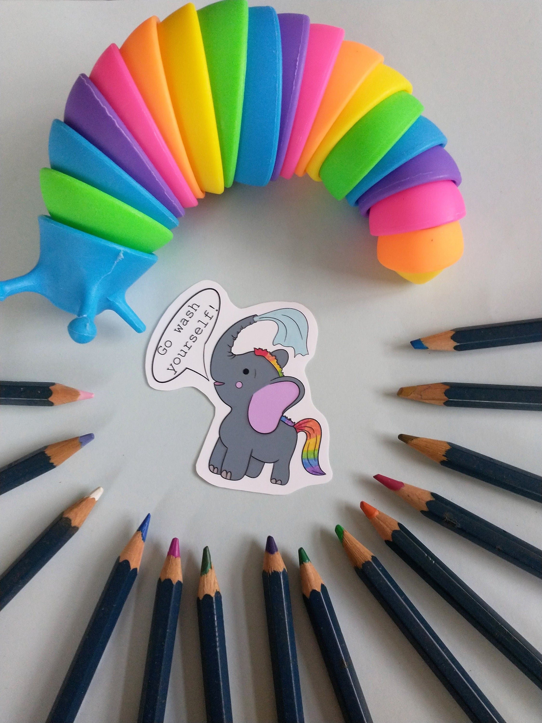 selfcare vinyl sticker bundel