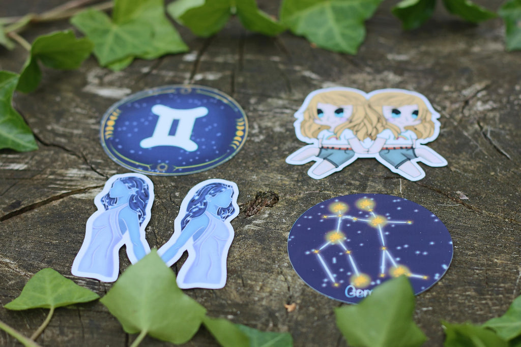 star sign constalation stickers gemini