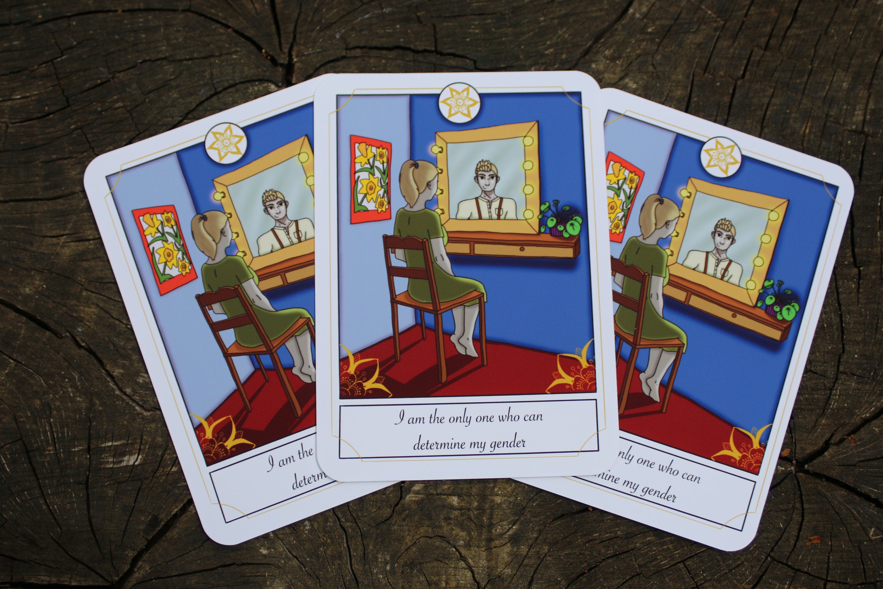 Gender affirmation cards set 1