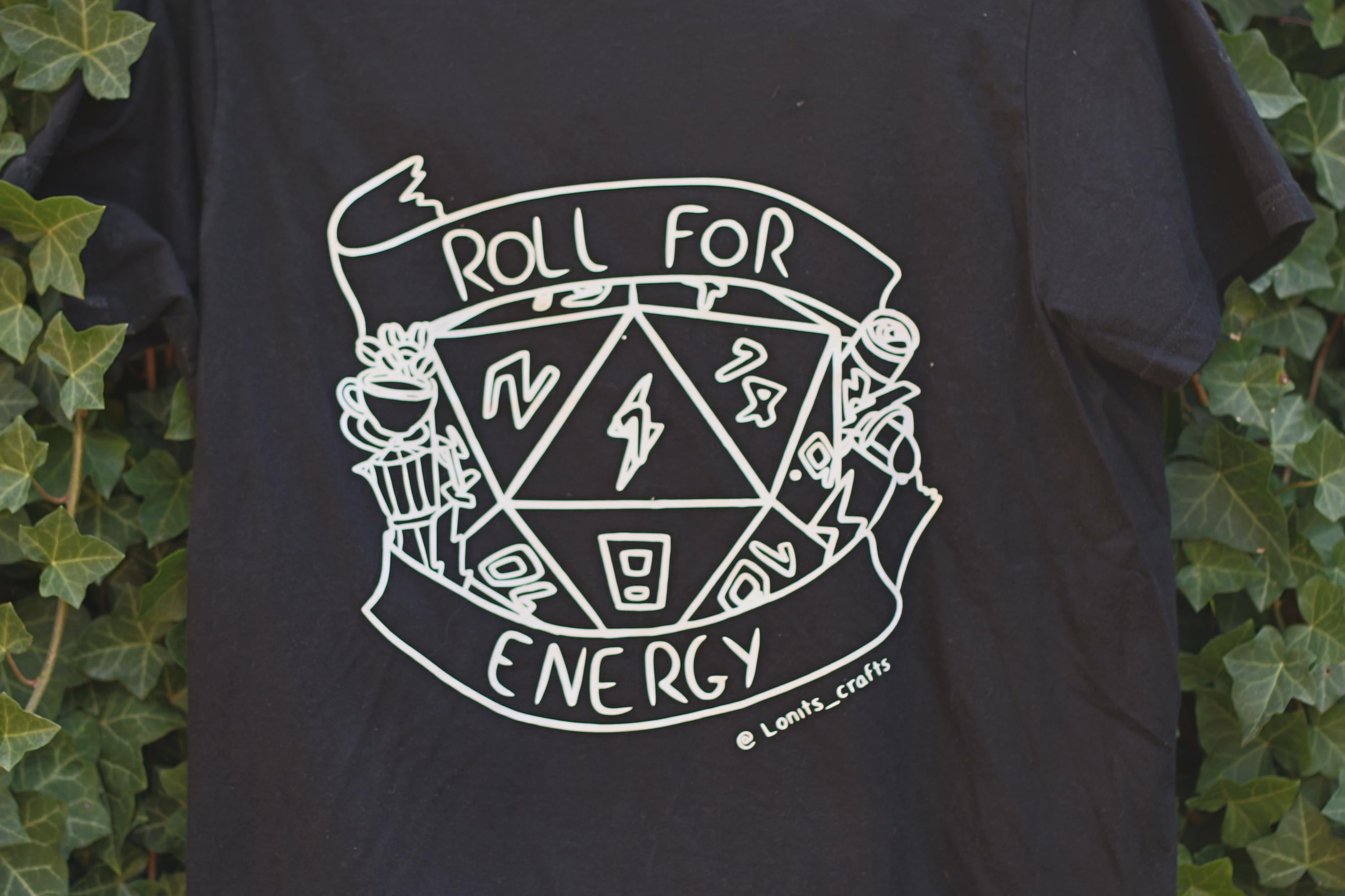 T-shirt roll for energy natural 1 or 20