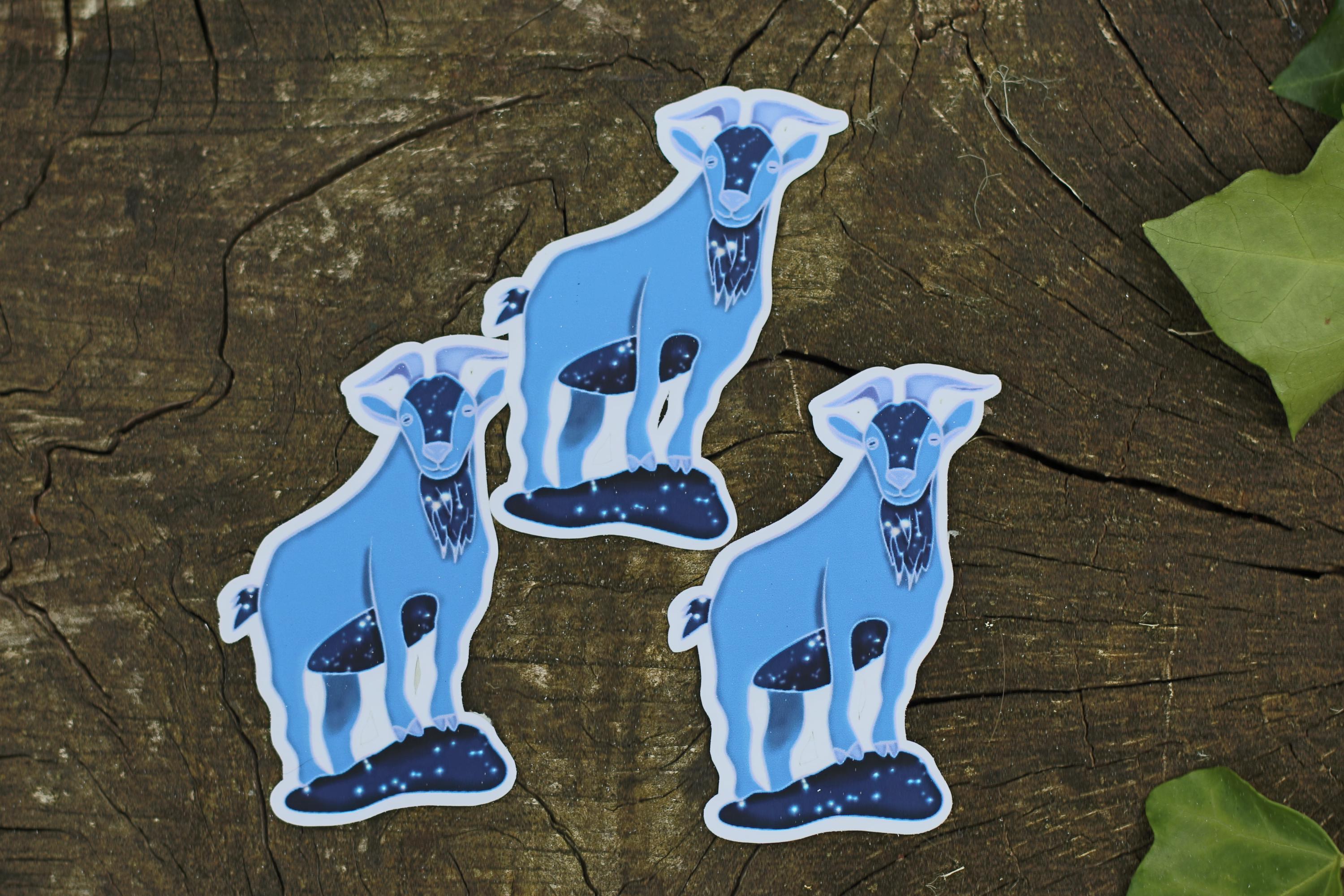 star sign constalation stickers aries