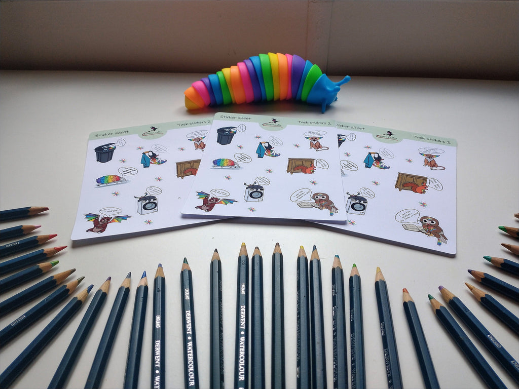 Stickersheet task stickers  2