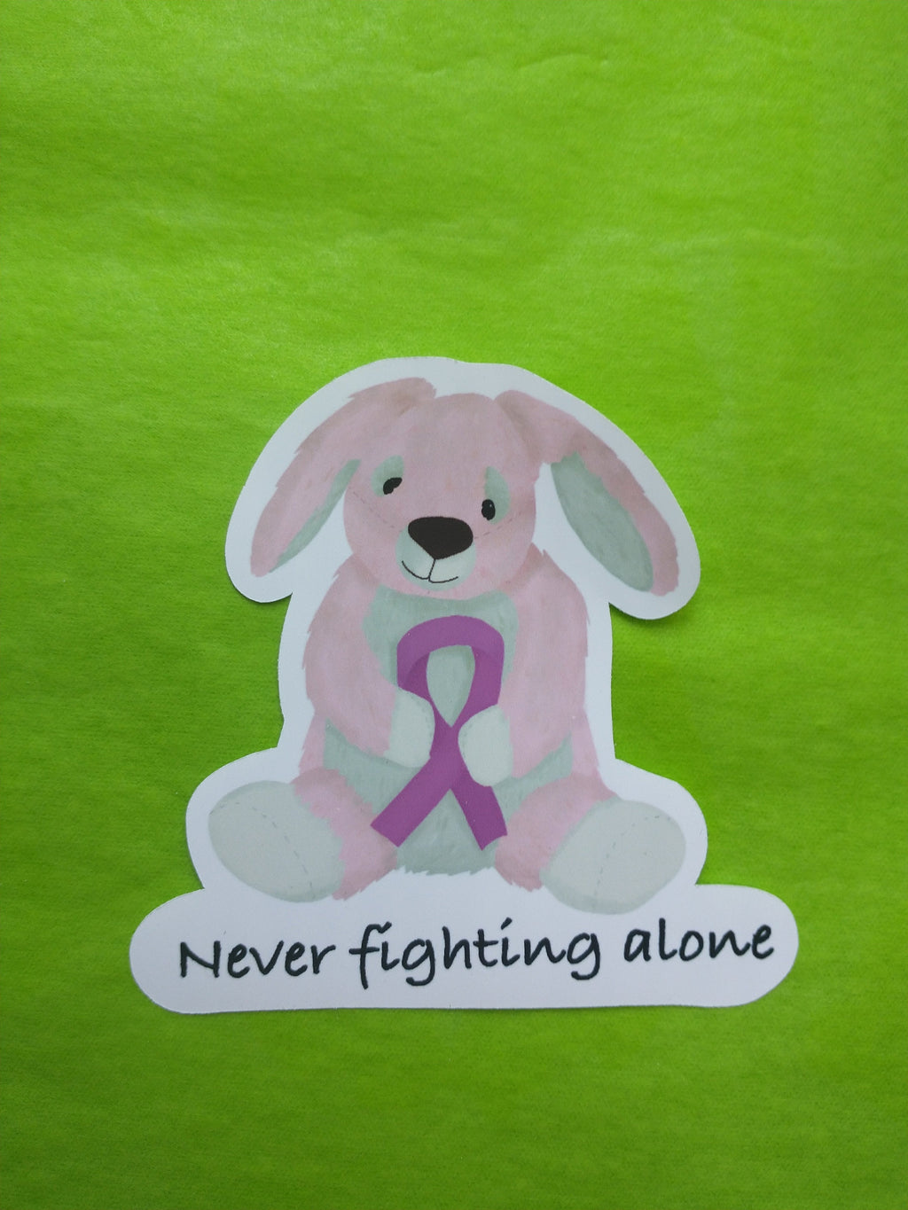 breast cancer suport vinyl sticker