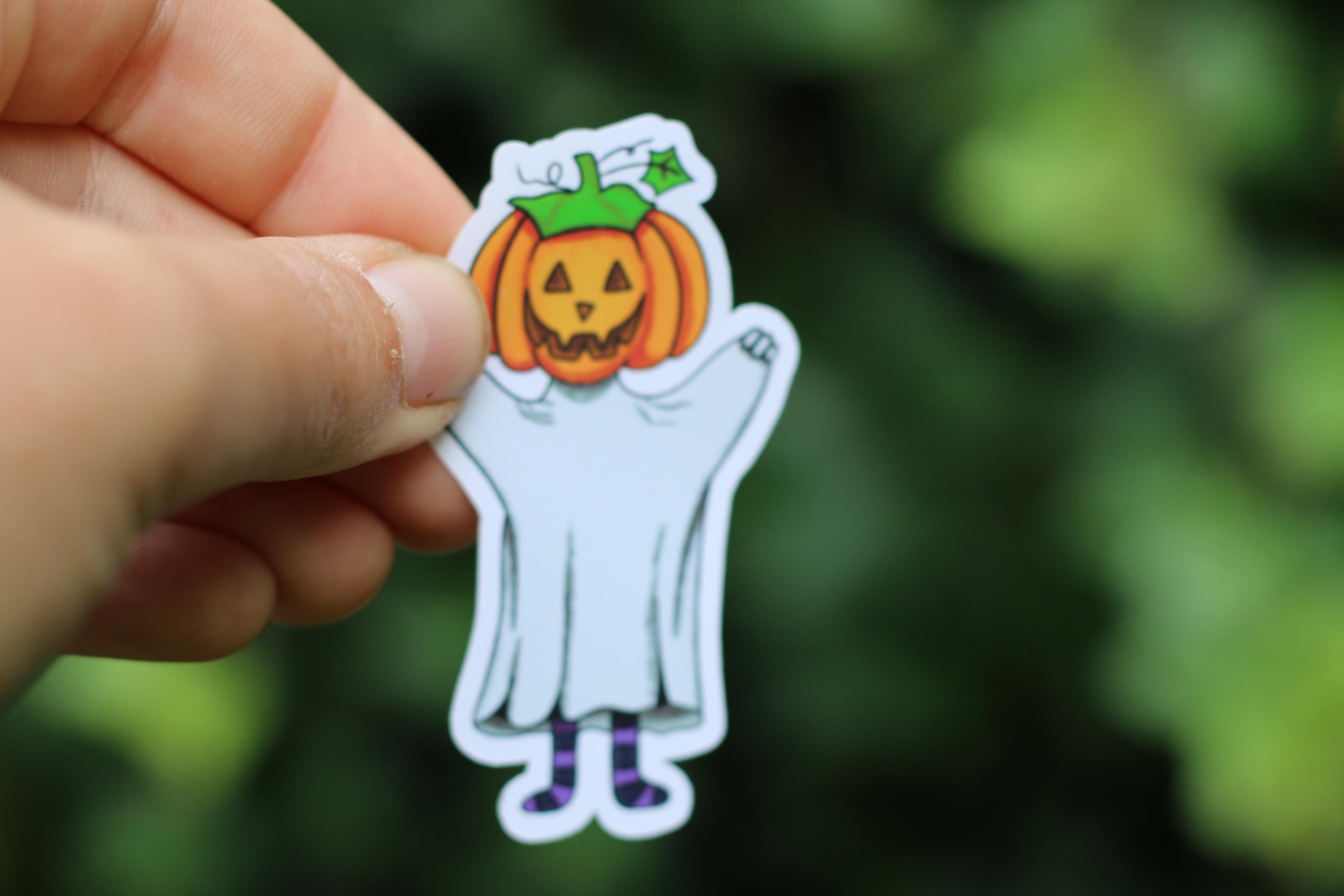 cute spooky pumkin ghosts