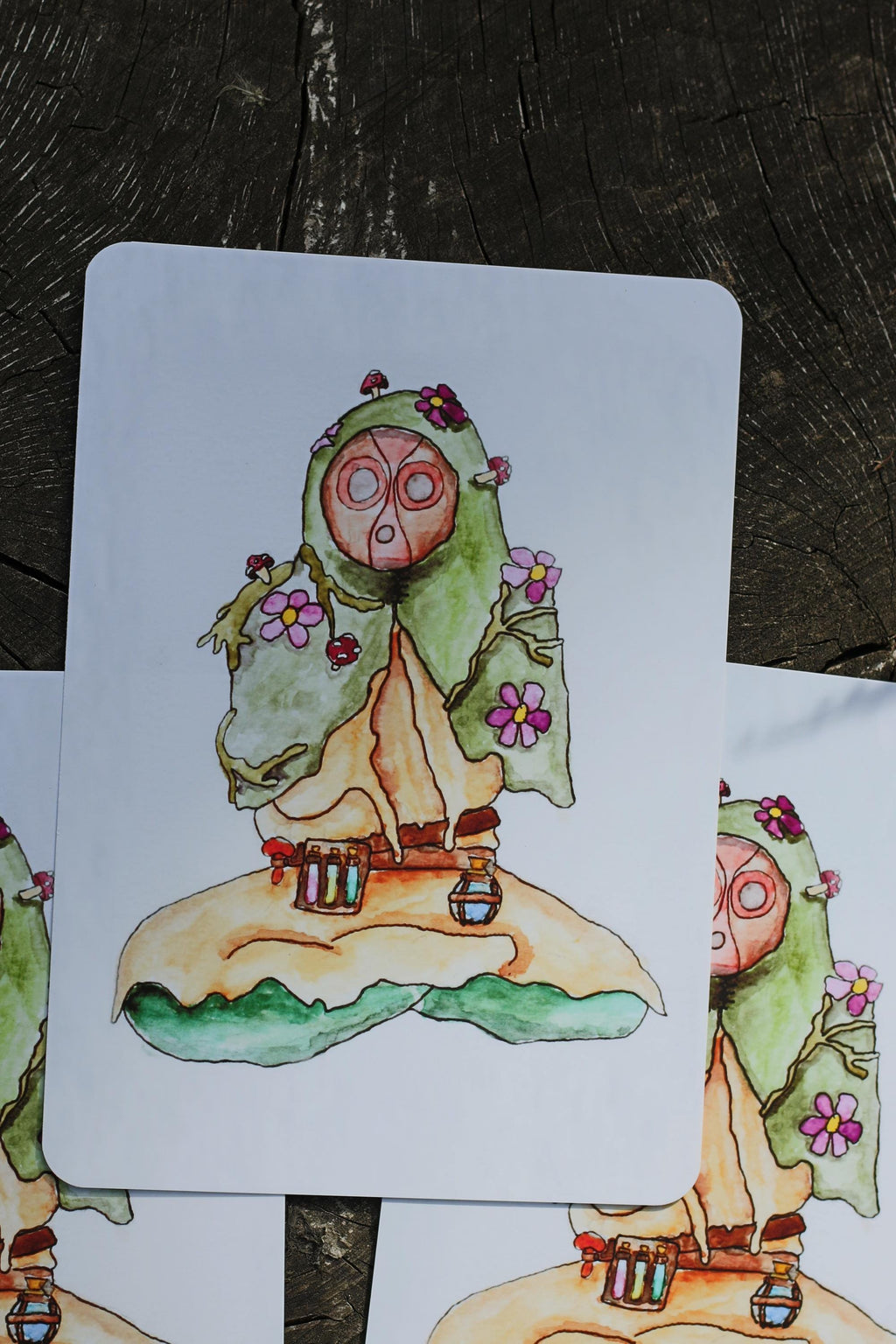 Art print forest spirit
