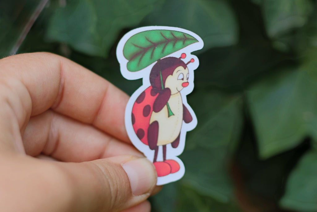 Ladybug vinyl sticker