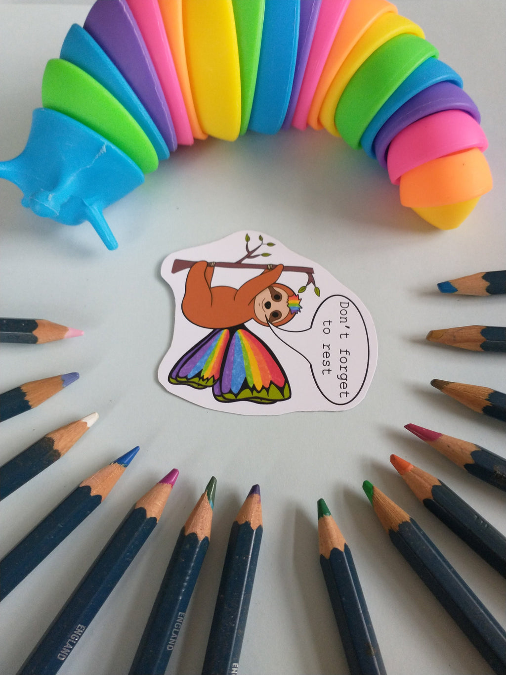 selfcare vinyl sticker bundel