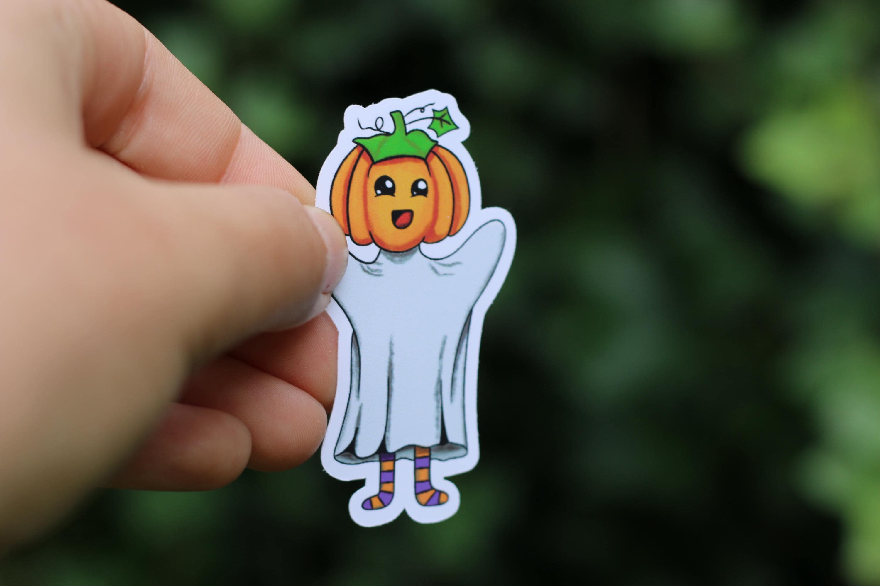 cute spooky pumkin ghosts