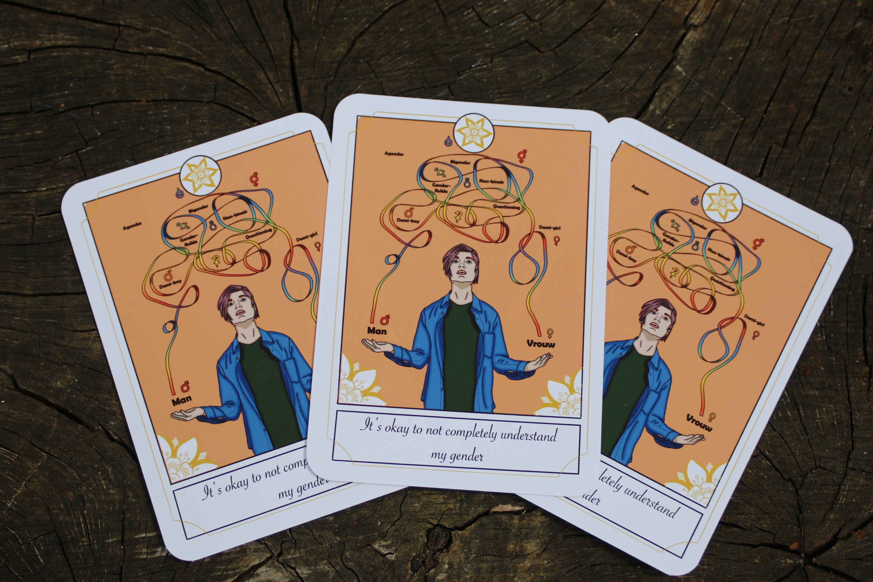 Gender affirmation cards set 2